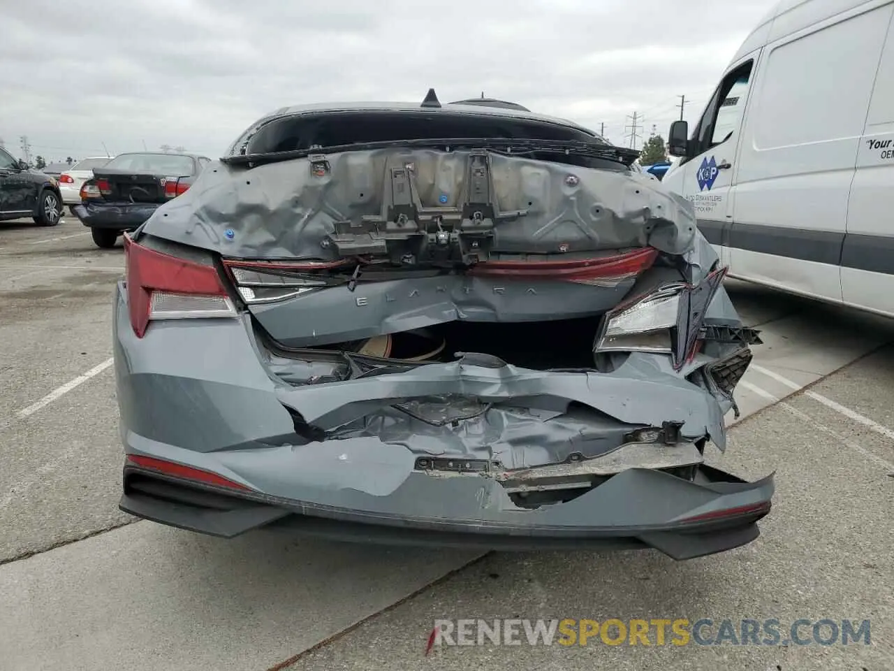 6 Photograph of a damaged car KMHLS4AG5PU388223 HYUNDAI ELANTRA 2023