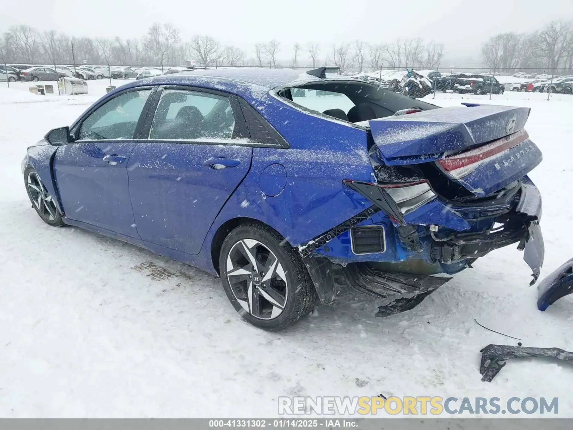 3 Photograph of a damaged car KMHLS4AG5PU406381 HYUNDAI ELANTRA 2023