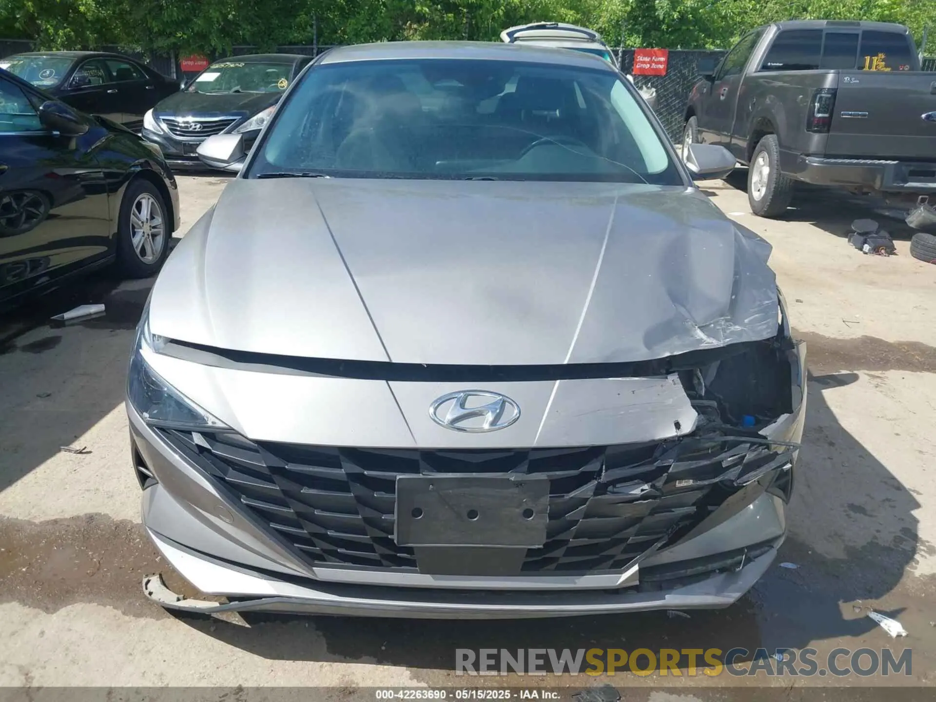 6 Photograph of a damaged car KMHLS4AG5PU412939 HYUNDAI ELANTRA 2023