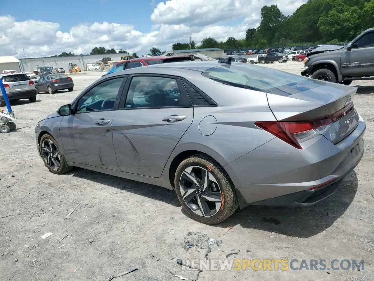 2 Photograph of a damaged car KMHLS4AG5PU426422 HYUNDAI ELANTRA 2023