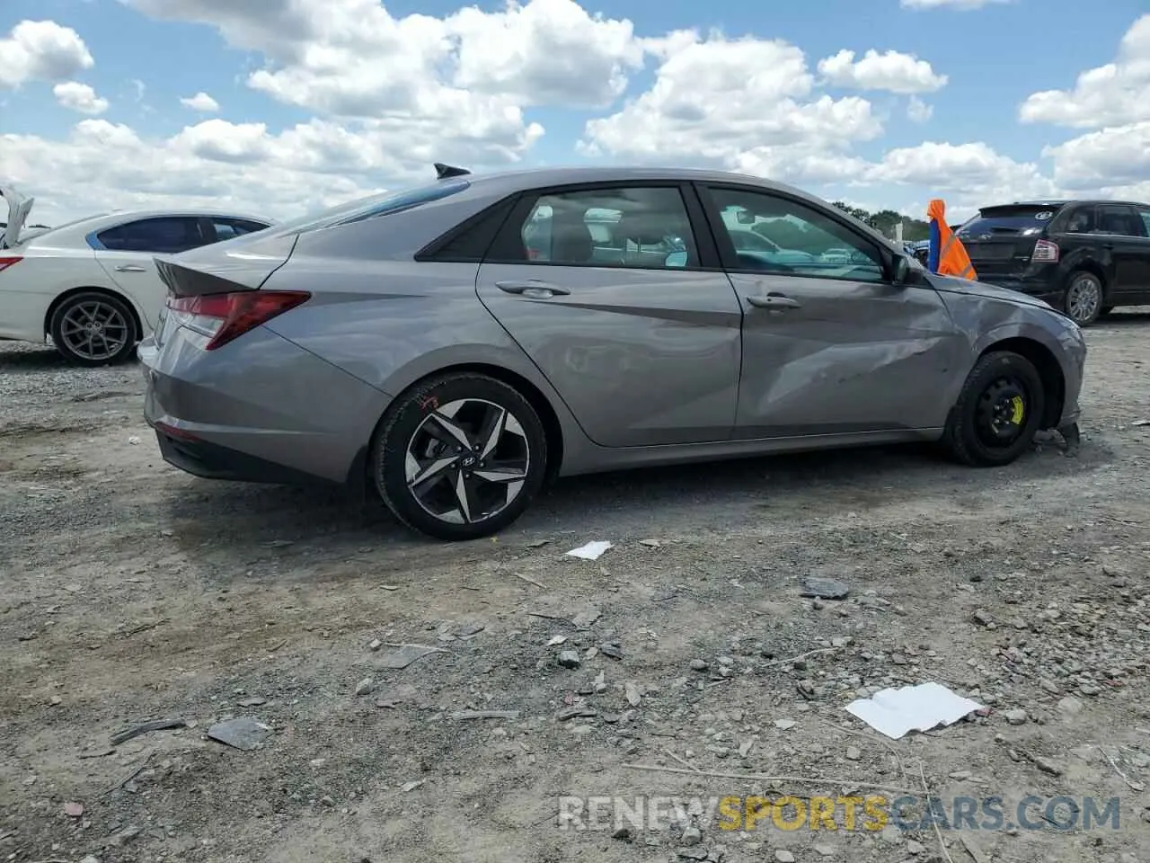 3 Photograph of a damaged car KMHLS4AG5PU426422 HYUNDAI ELANTRA 2023