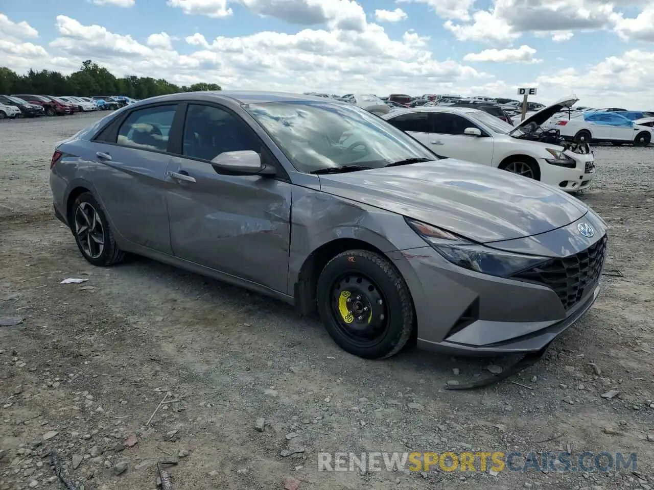 4 Photograph of a damaged car KMHLS4AG5PU426422 HYUNDAI ELANTRA 2023