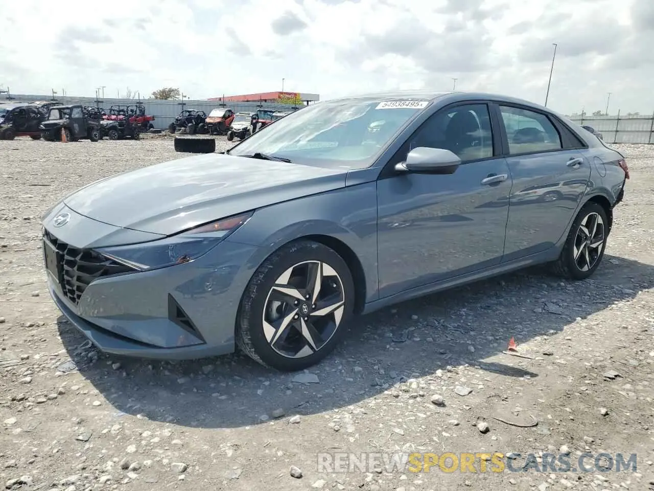 1 Photograph of a damaged car KMHLS4AG5PU427148 HYUNDAI ELANTRA 2023