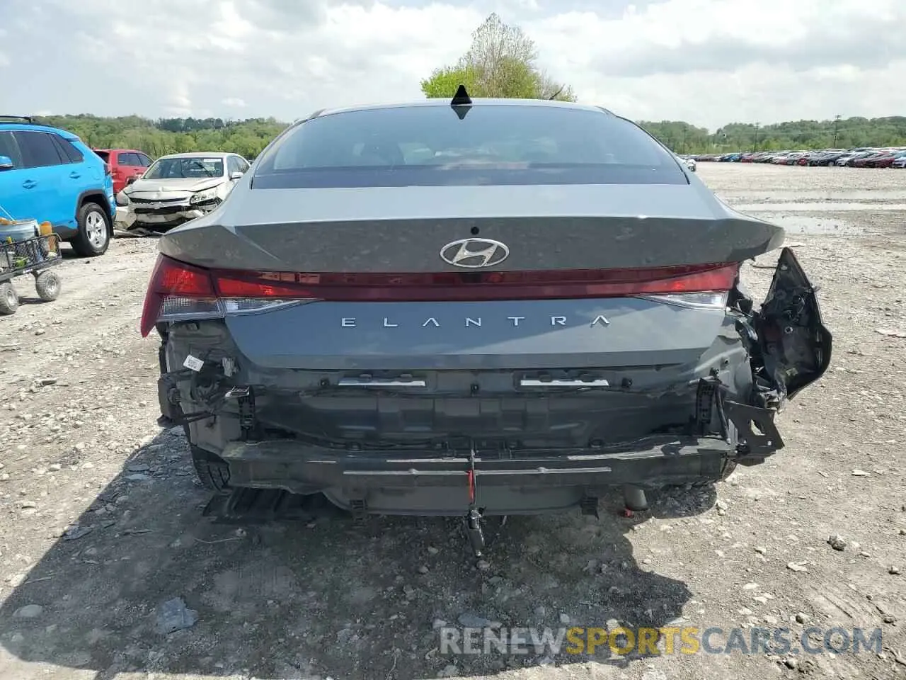 6 Photograph of a damaged car KMHLS4AG5PU427148 HYUNDAI ELANTRA 2023