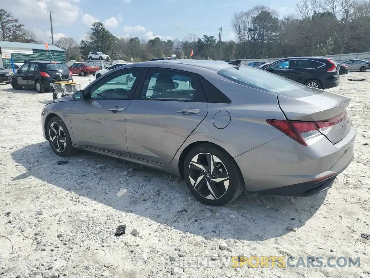 2 Photograph of a damaged car KMHLS4AG5PU483851 HYUNDAI ELANTRA 2023
