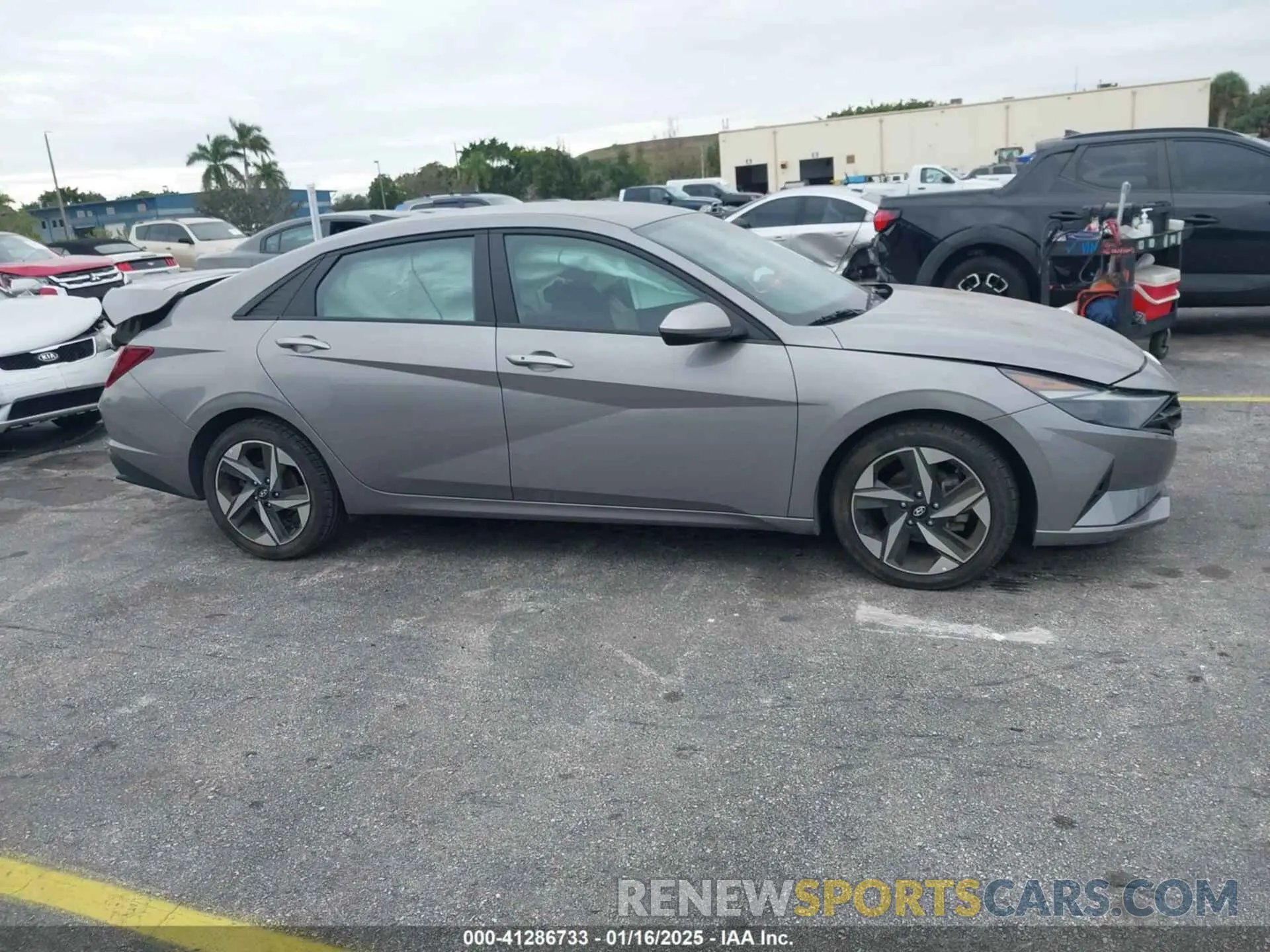 13 Photograph of a damaged car KMHLS4AG5PU551582 HYUNDAI ELANTRA 2023