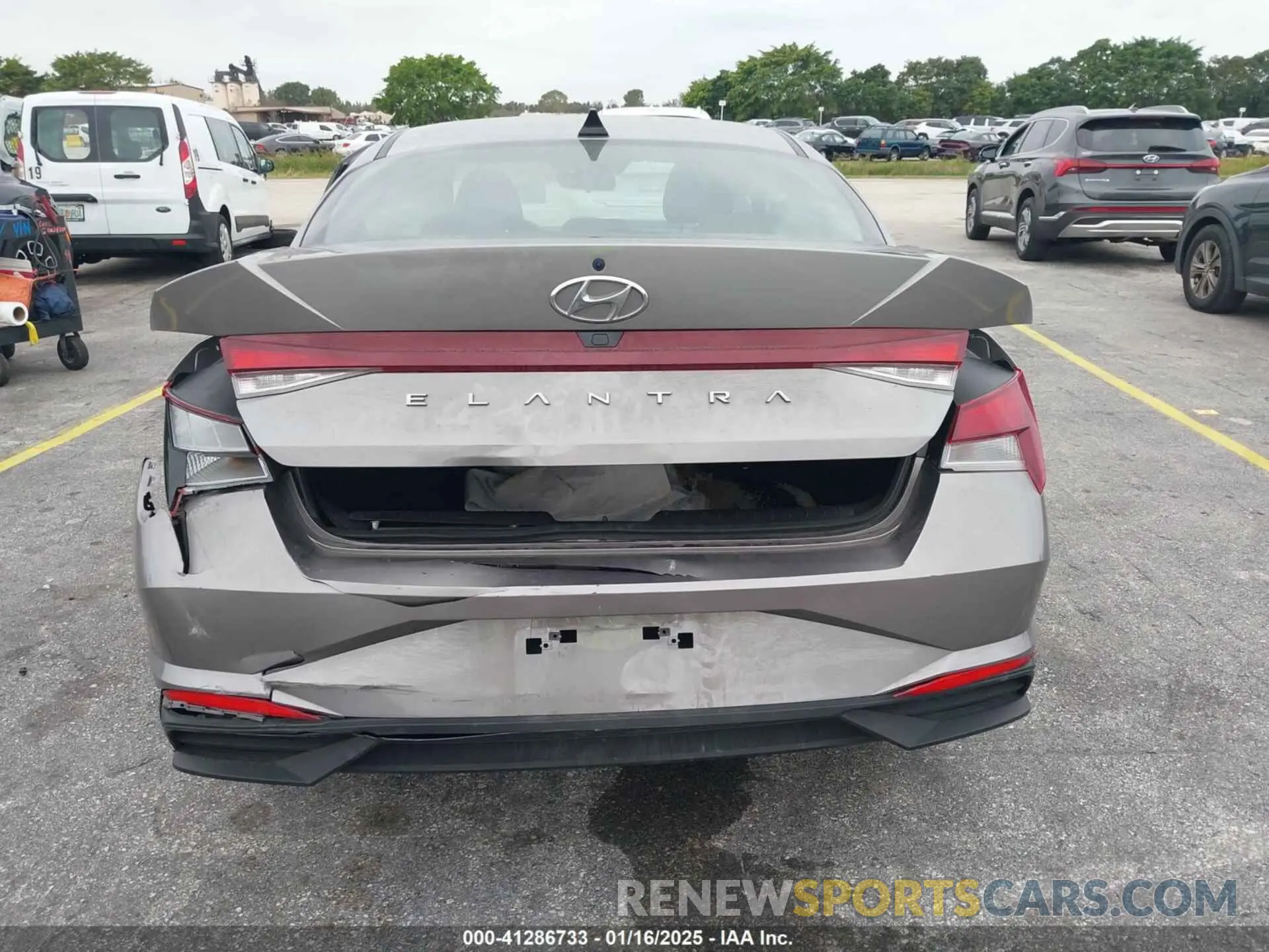 16 Photograph of a damaged car KMHLS4AG5PU551582 HYUNDAI ELANTRA 2023