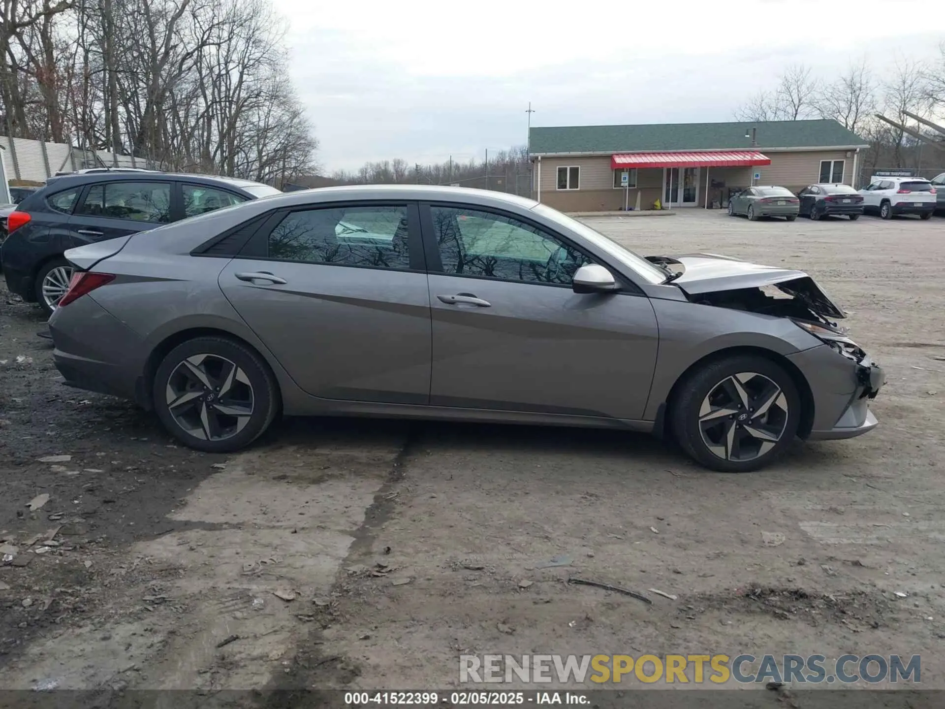 14 Photograph of a damaged car KMHLS4AG5PU567877 HYUNDAI ELANTRA 2023