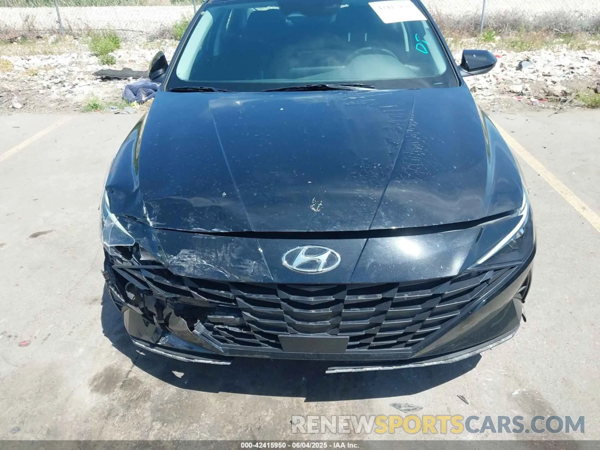 12 Photograph of a damaged car KMHLS4AG5PU568821 HYUNDAI ELANTRA 2023
