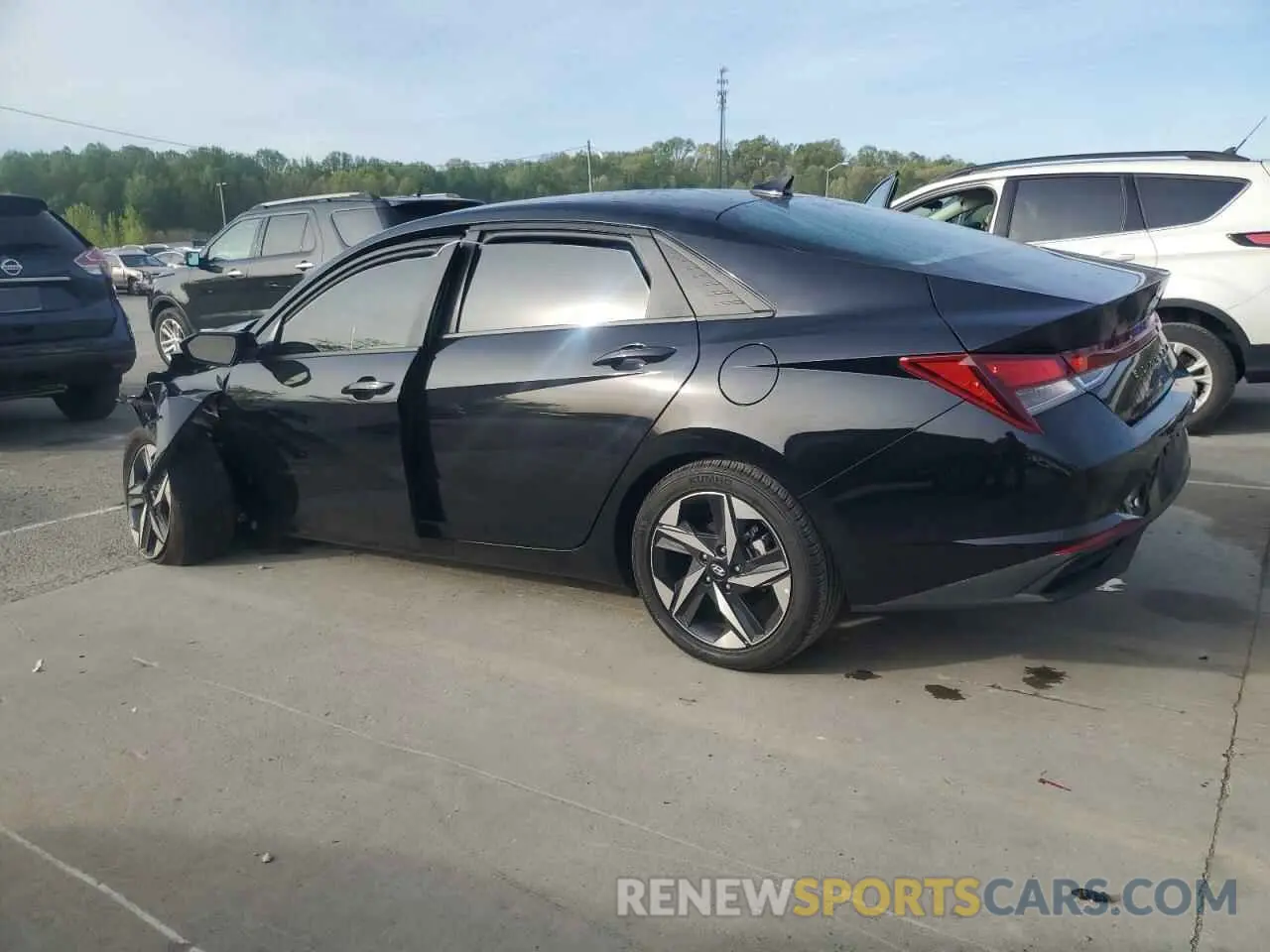 2 Photograph of a damaged car KMHLS4AG5PU586509 HYUNDAI ELANTRA 2023