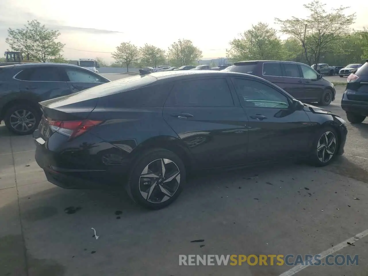 3 Photograph of a damaged car KMHLS4AG5PU586509 HYUNDAI ELANTRA 2023