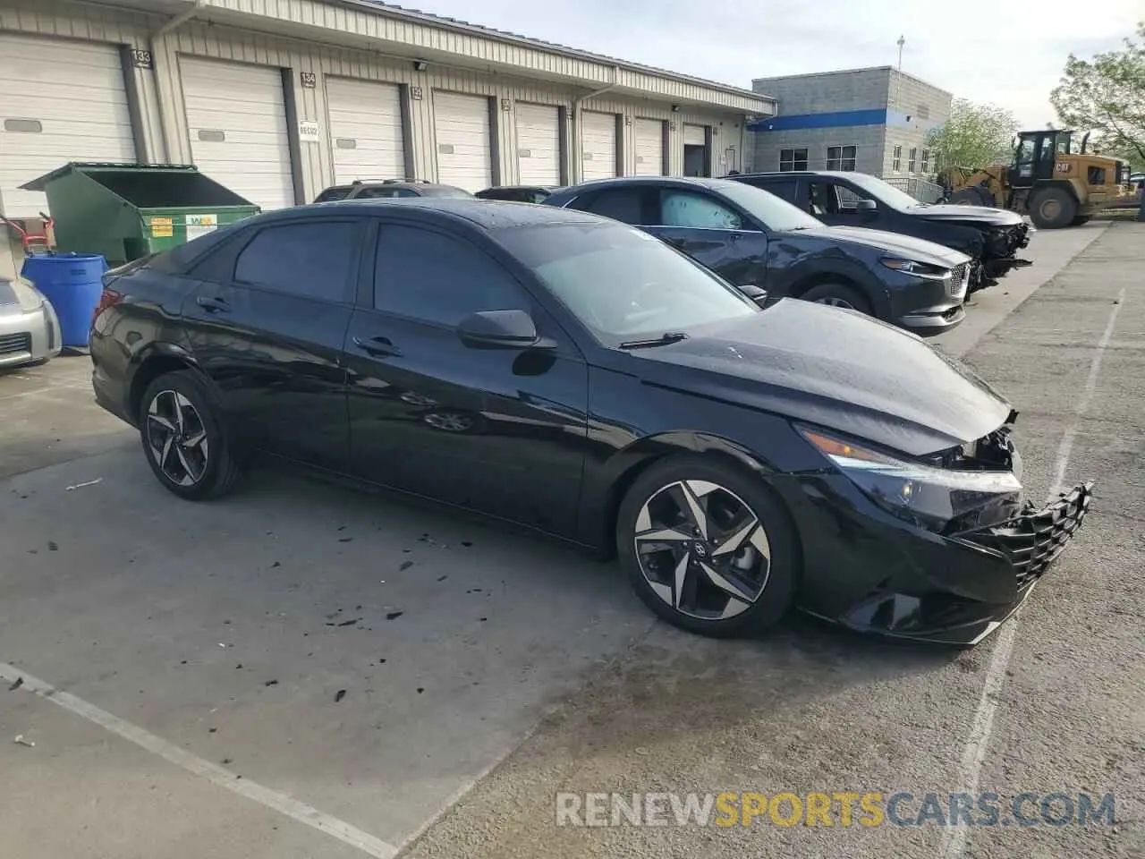 4 Photograph of a damaged car KMHLS4AG5PU586509 HYUNDAI ELANTRA 2023