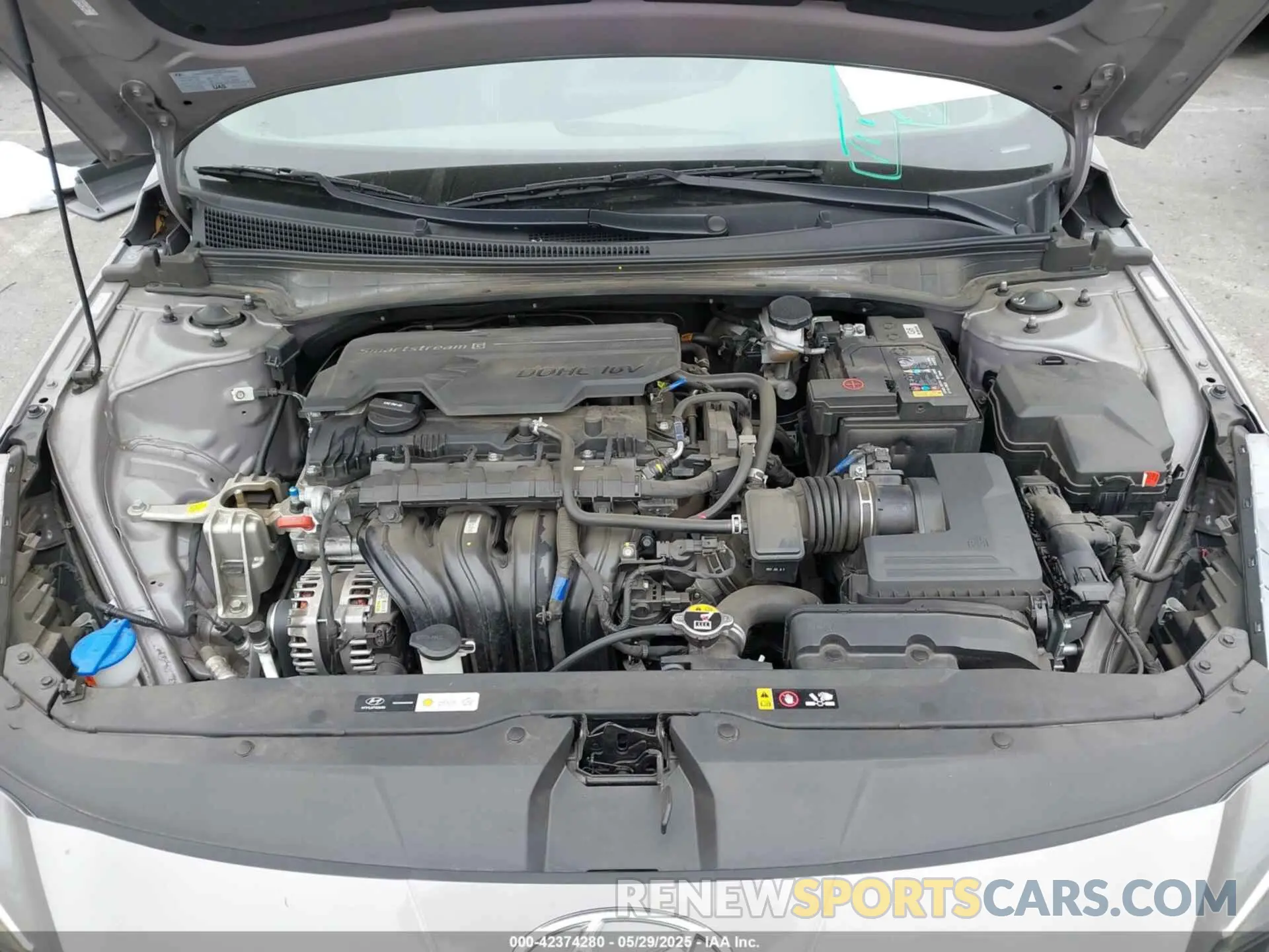 10 Photograph of a damaged car KMHLS4AG5PU609271 HYUNDAI ELANTRA 2023