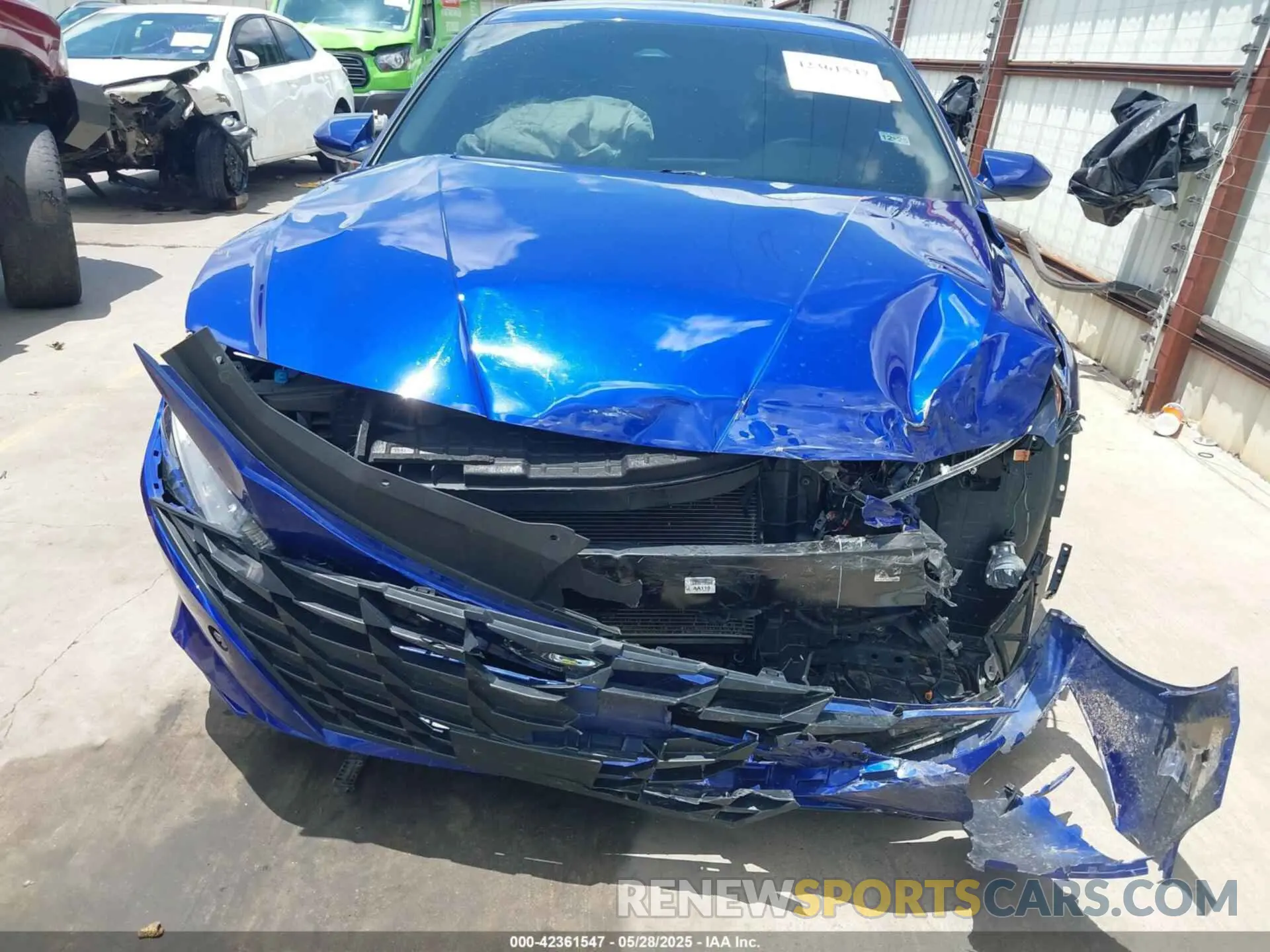 12 Photograph of a damaged car KMHLS4AG5PU630959 HYUNDAI ELANTRA 2023