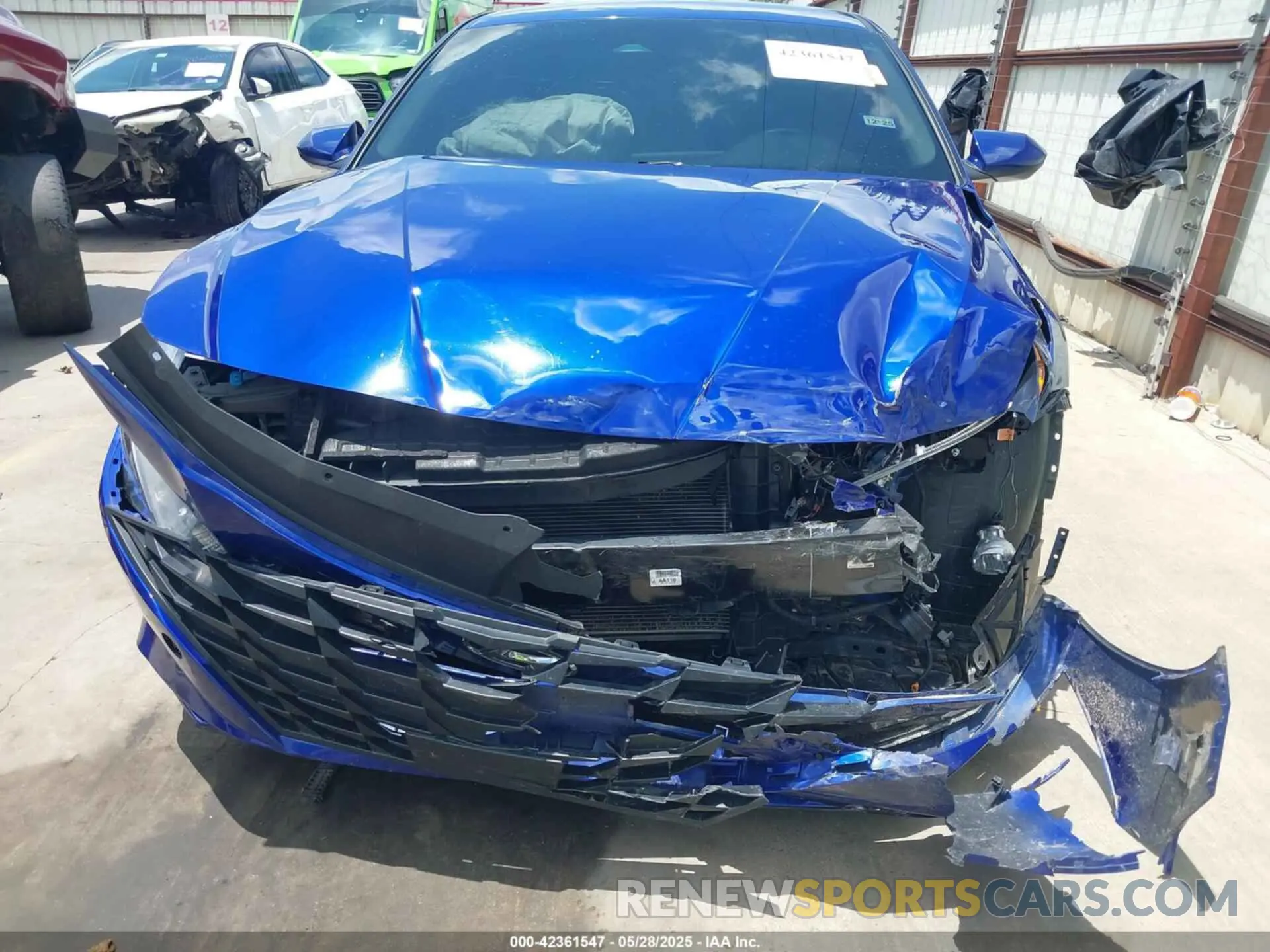 6 Photograph of a damaged car KMHLS4AG5PU630959 HYUNDAI ELANTRA 2023