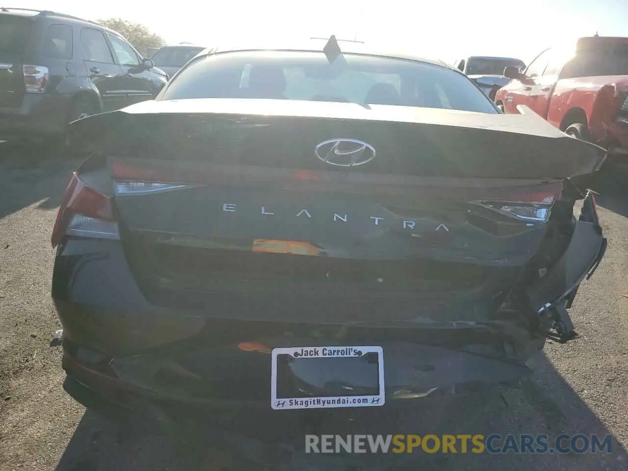 6 Photograph of a damaged car KMHLS4AG6PU401352 HYUNDAI ELANTRA 2023