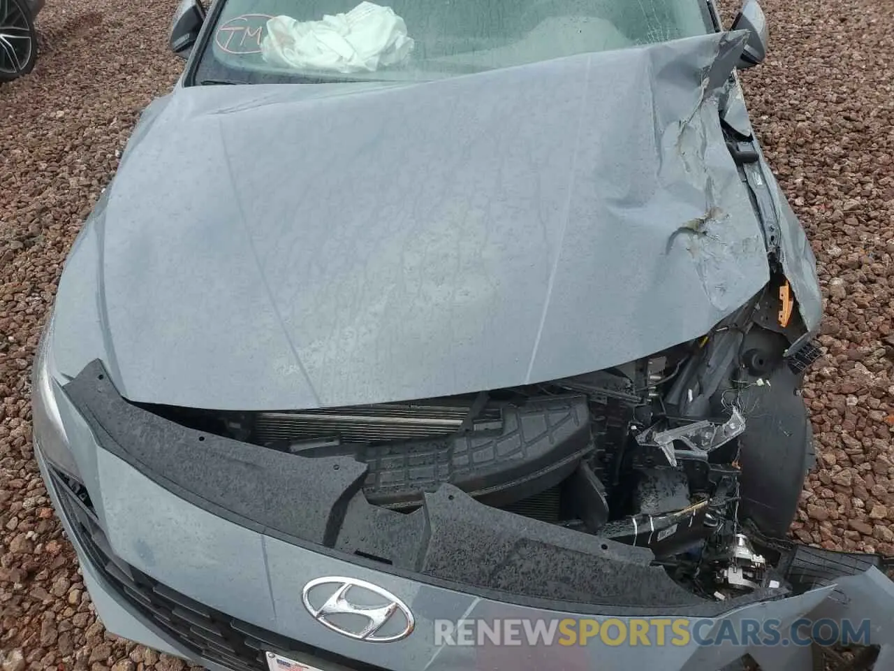 12 Photograph of a damaged car KMHLS4AG6PU418488 HYUNDAI ELANTRA 2023