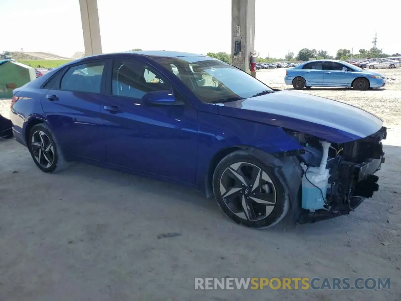4 Photograph of a damaged car KMHLS4AG6PU477265 HYUNDAI ELANTRA 2023