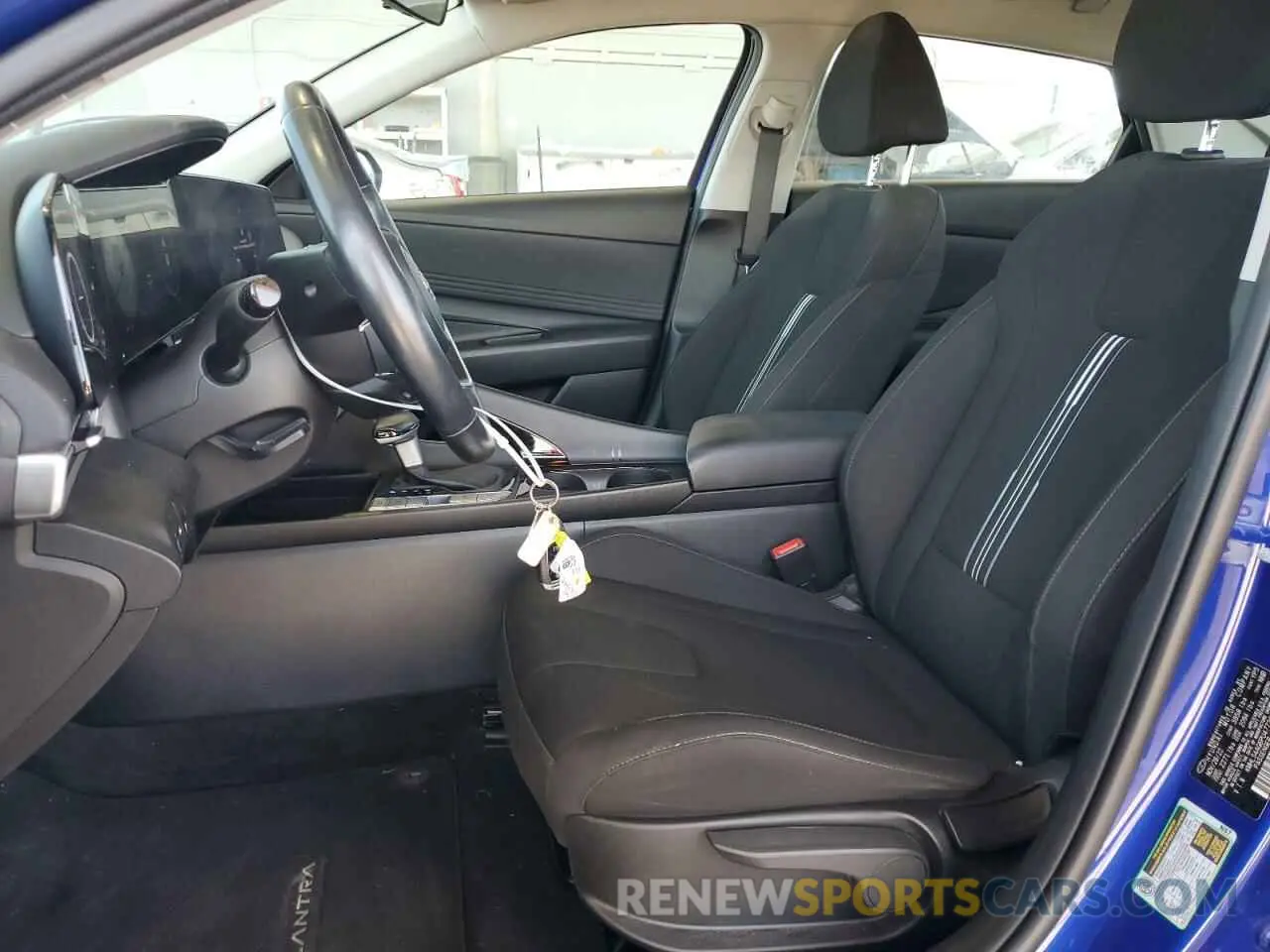 7 Photograph of a damaged car KMHLS4AG6PU477265 HYUNDAI ELANTRA 2023