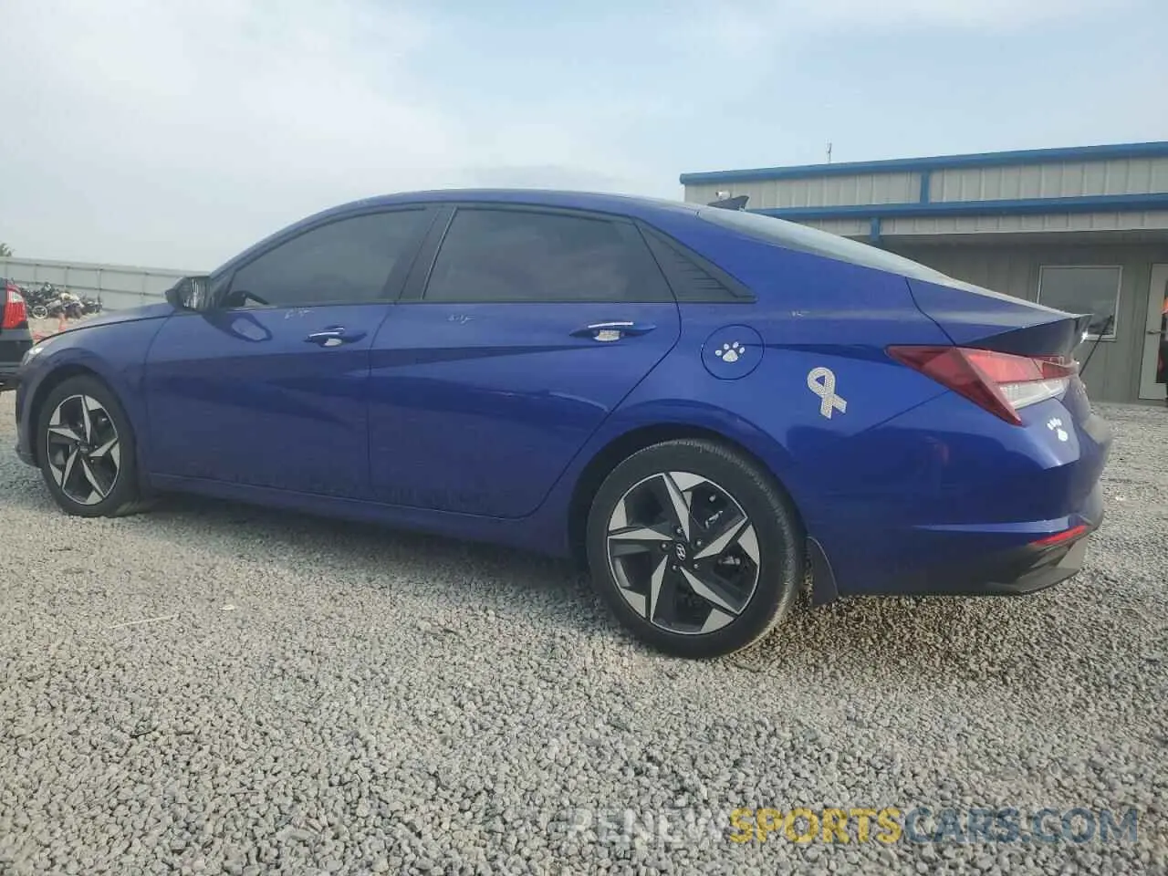 2 Photograph of a damaged car KMHLS4AG6PU498990 HYUNDAI ELANTRA 2023