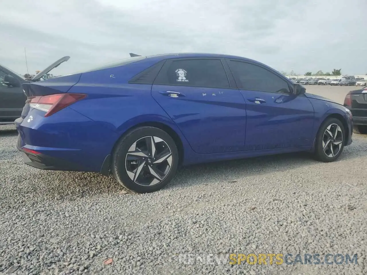 3 Photograph of a damaged car KMHLS4AG6PU498990 HYUNDAI ELANTRA 2023