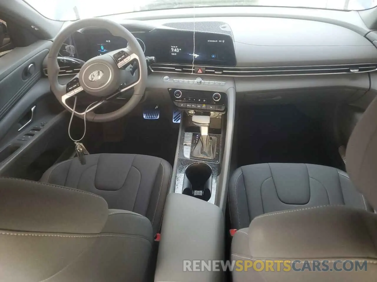 8 Photograph of a damaged car KMHLS4AG6PU498990 HYUNDAI ELANTRA 2023
