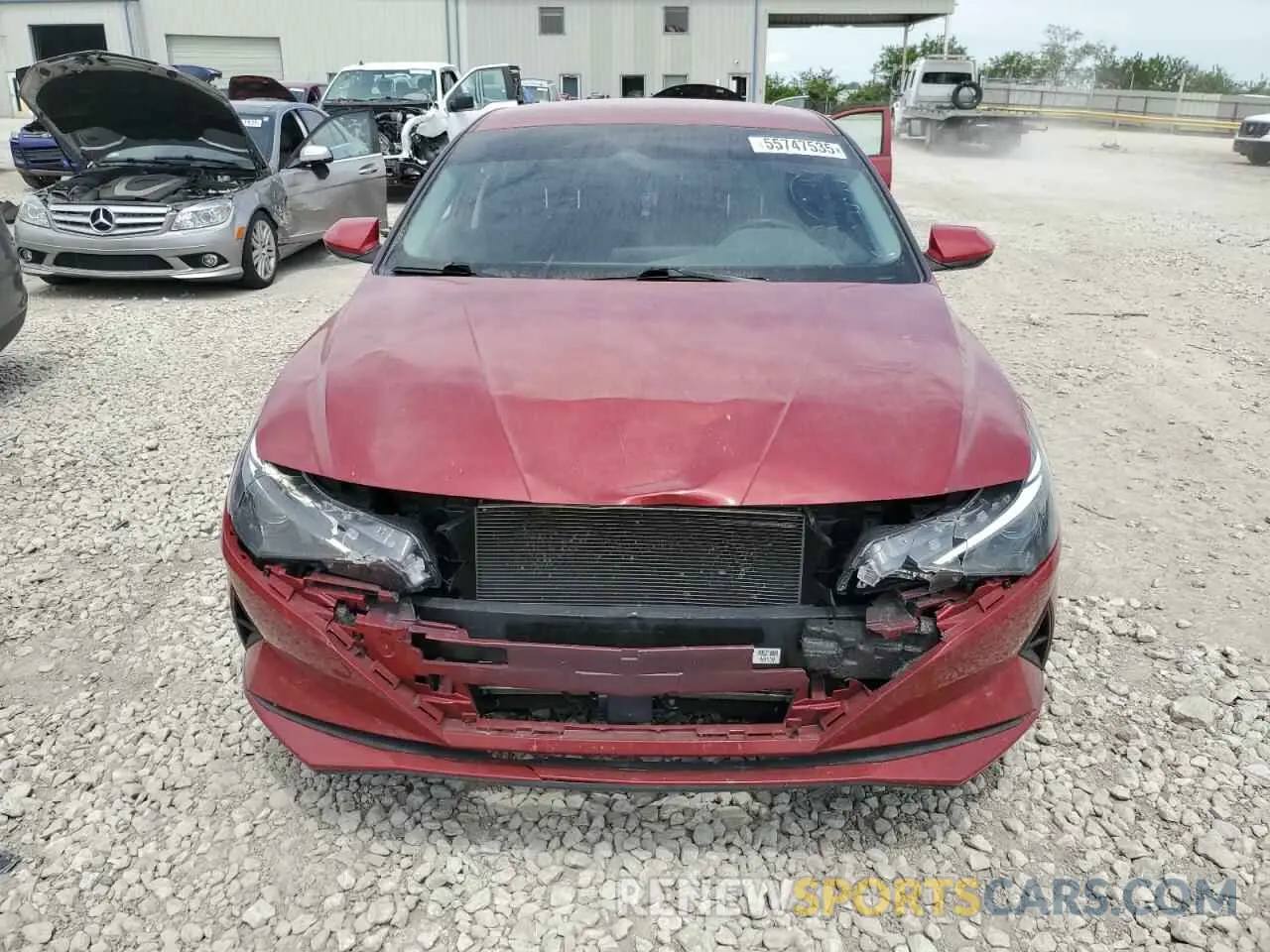 5 Photograph of a damaged car KMHLS4AG6PU503590 HYUNDAI ELANTRA 2023