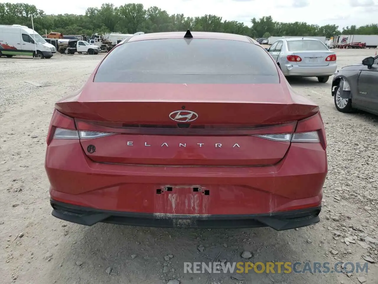 6 Photograph of a damaged car KMHLS4AG6PU503590 HYUNDAI ELANTRA 2023