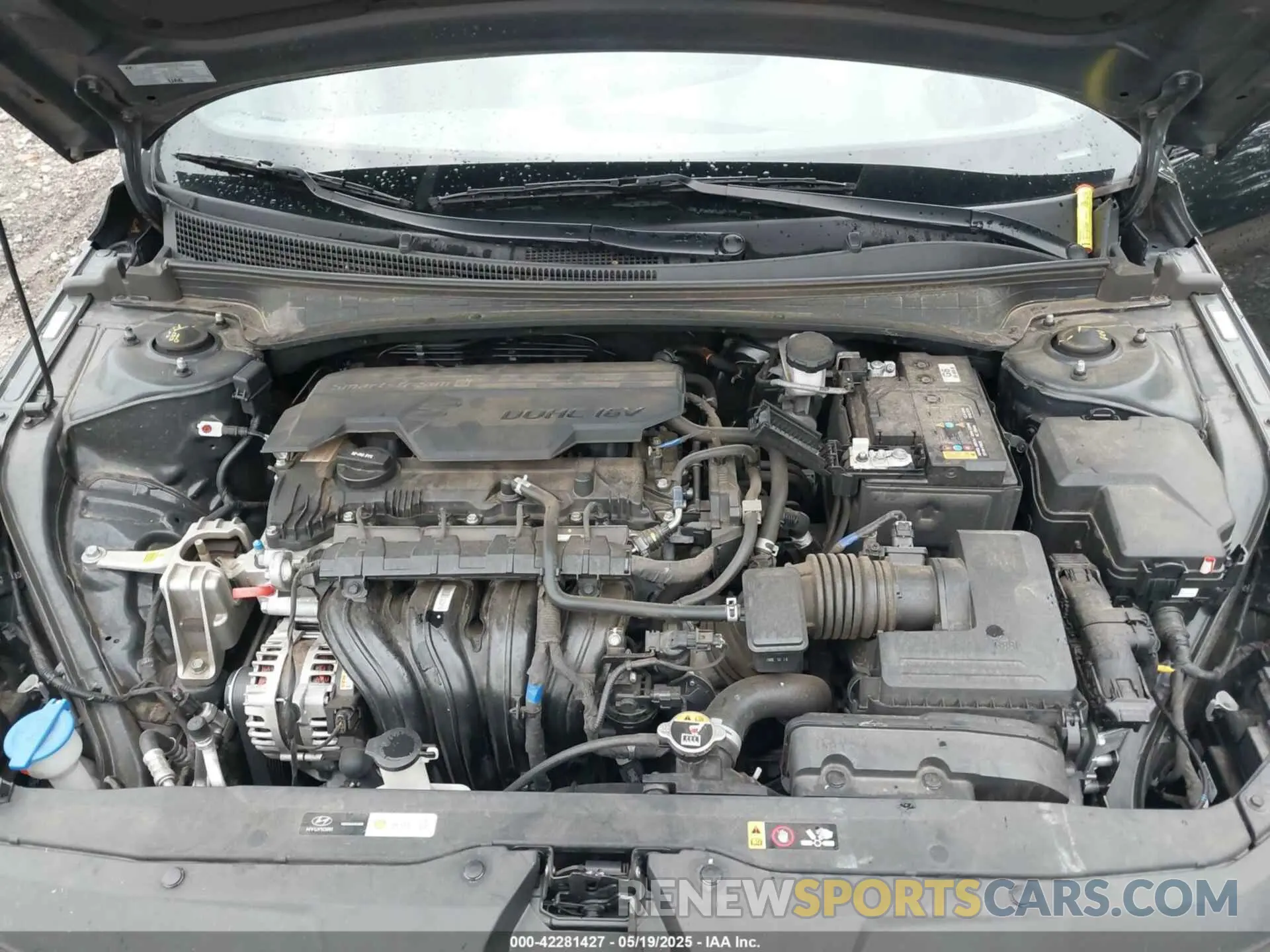 10 Photograph of a damaged car KMHLS4AG6PU511334 HYUNDAI ELANTRA 2023