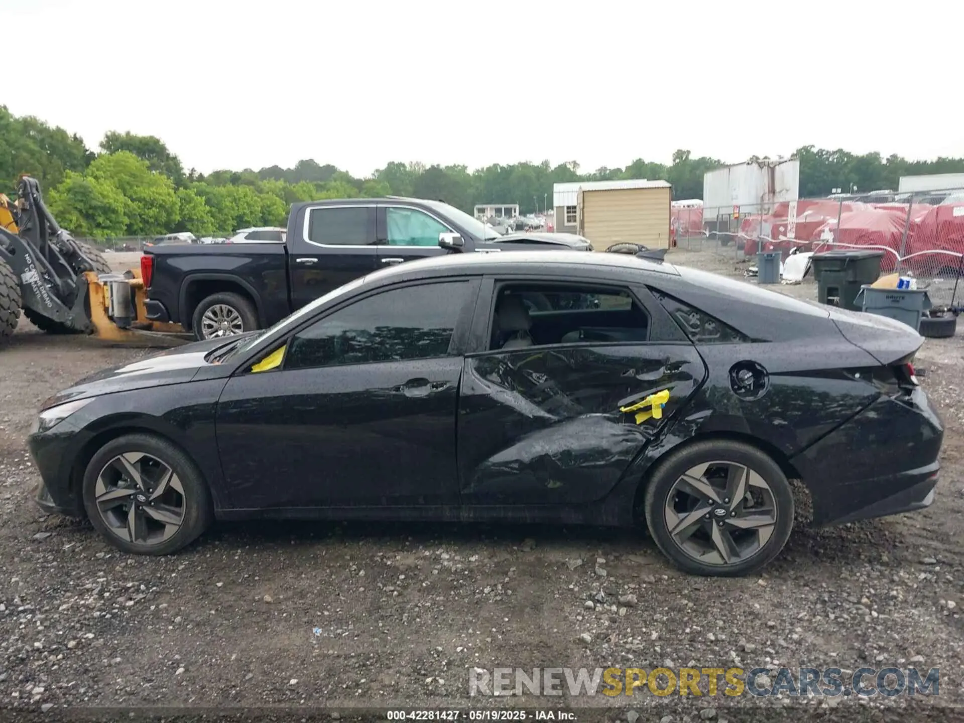 14 Photograph of a damaged car KMHLS4AG6PU511334 HYUNDAI ELANTRA 2023