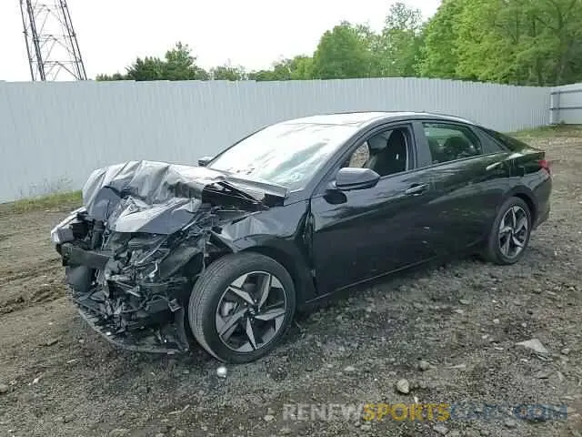 10 Photograph of a damaged car KMHLS4AG6PU528375 HYUNDAI ELANTRA 2023