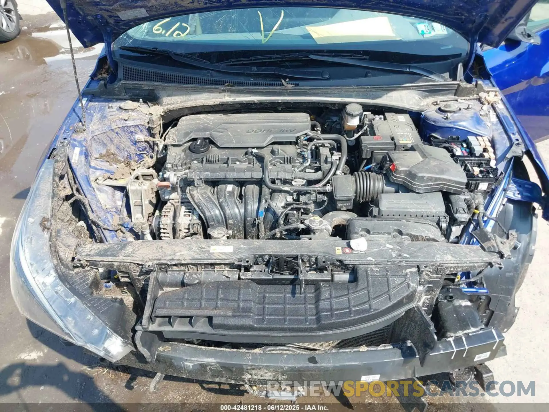 10 Photograph of a damaged car KMHLS4AG6PU528442 HYUNDAI ELANTRA 2023