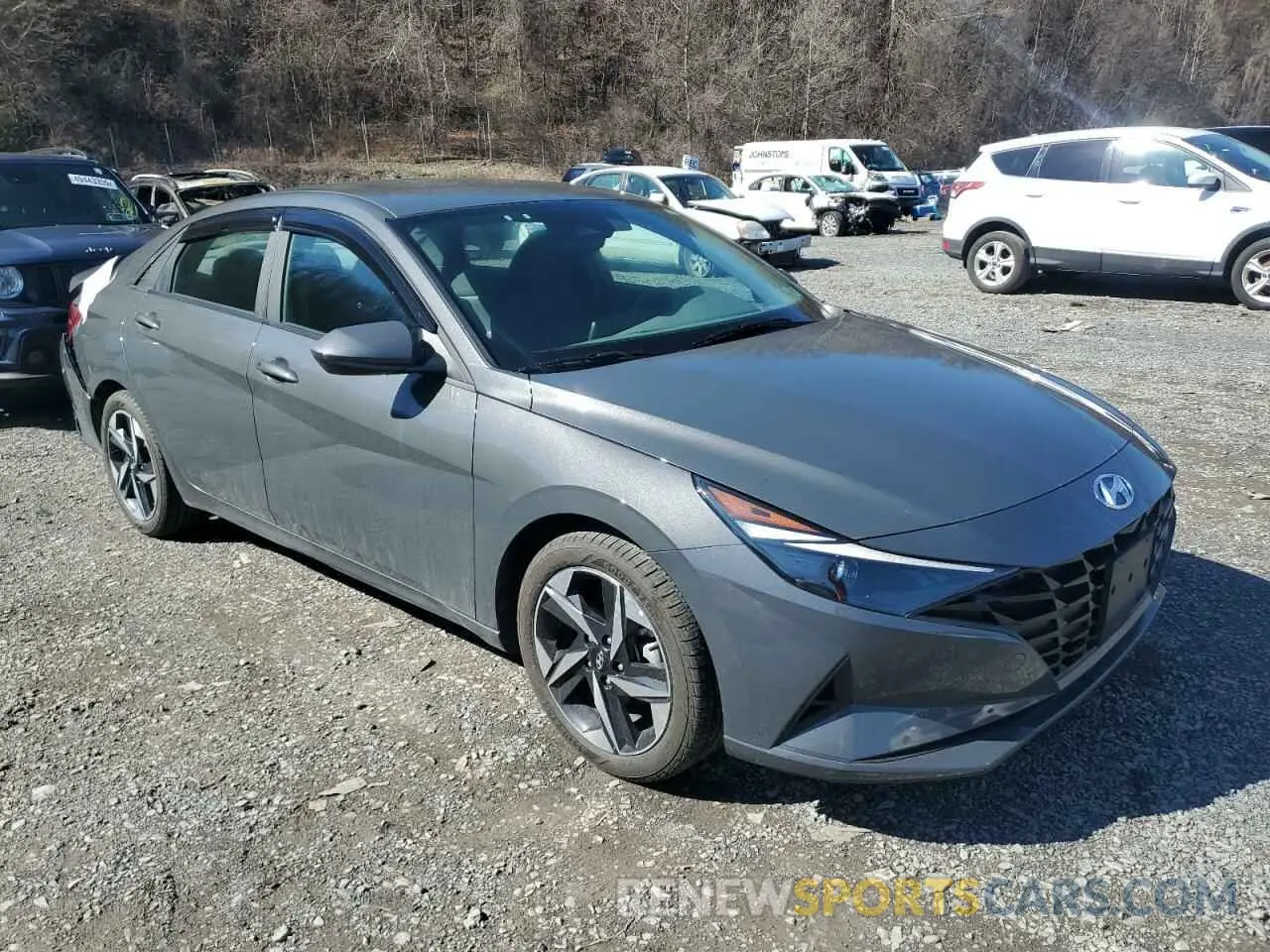 4 Photograph of a damaged car KMHLS4AG6PU572022 HYUNDAI ELANTRA 2023
