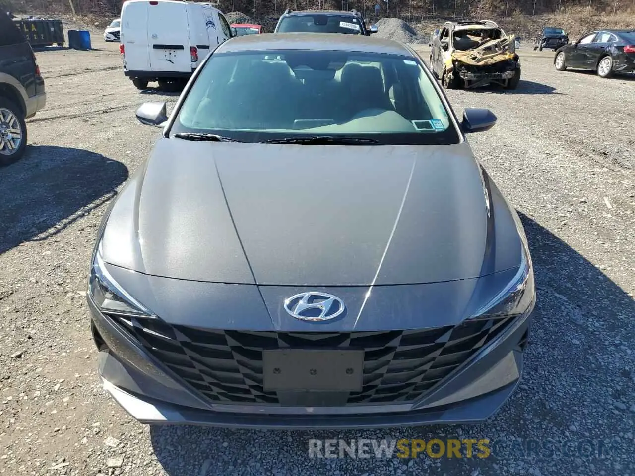 5 Photograph of a damaged car KMHLS4AG6PU572022 HYUNDAI ELANTRA 2023