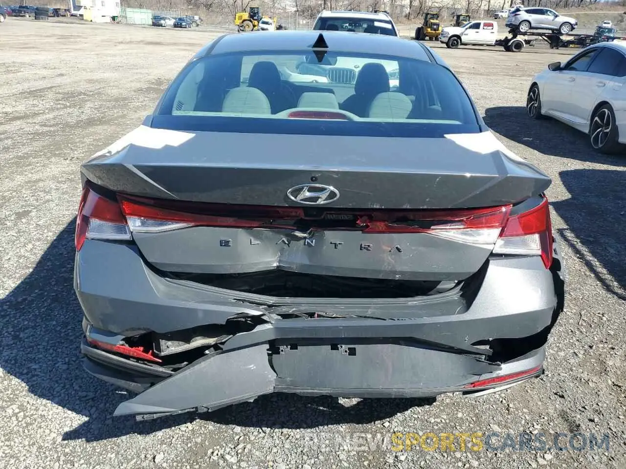 6 Photograph of a damaged car KMHLS4AG6PU572022 HYUNDAI ELANTRA 2023