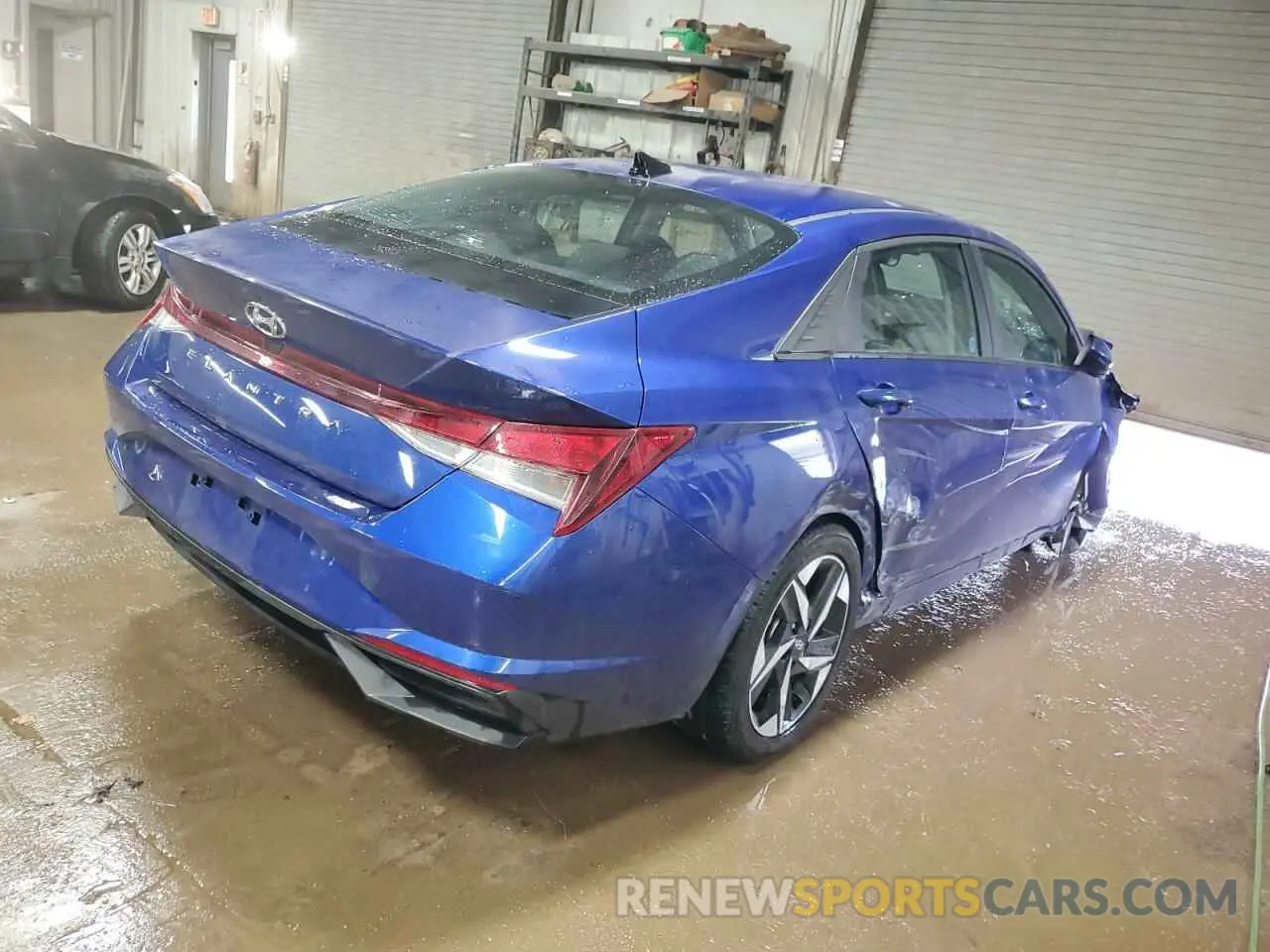 3 Photograph of a damaged car KMHLS4AG6PU573607 HYUNDAI ELANTRA 2023