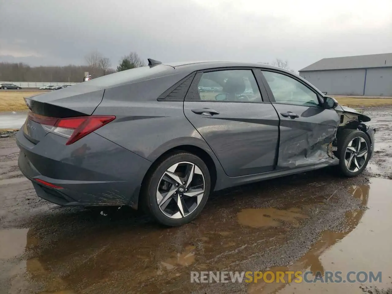 3 Photograph of a damaged car KMHLS4AG6PU582131 HYUNDAI ELANTRA 2023