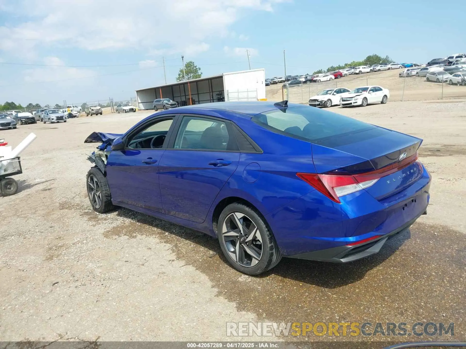 3 Photograph of a damaged car KMHLS4AG6PU587782 HYUNDAI ELANTRA 2023