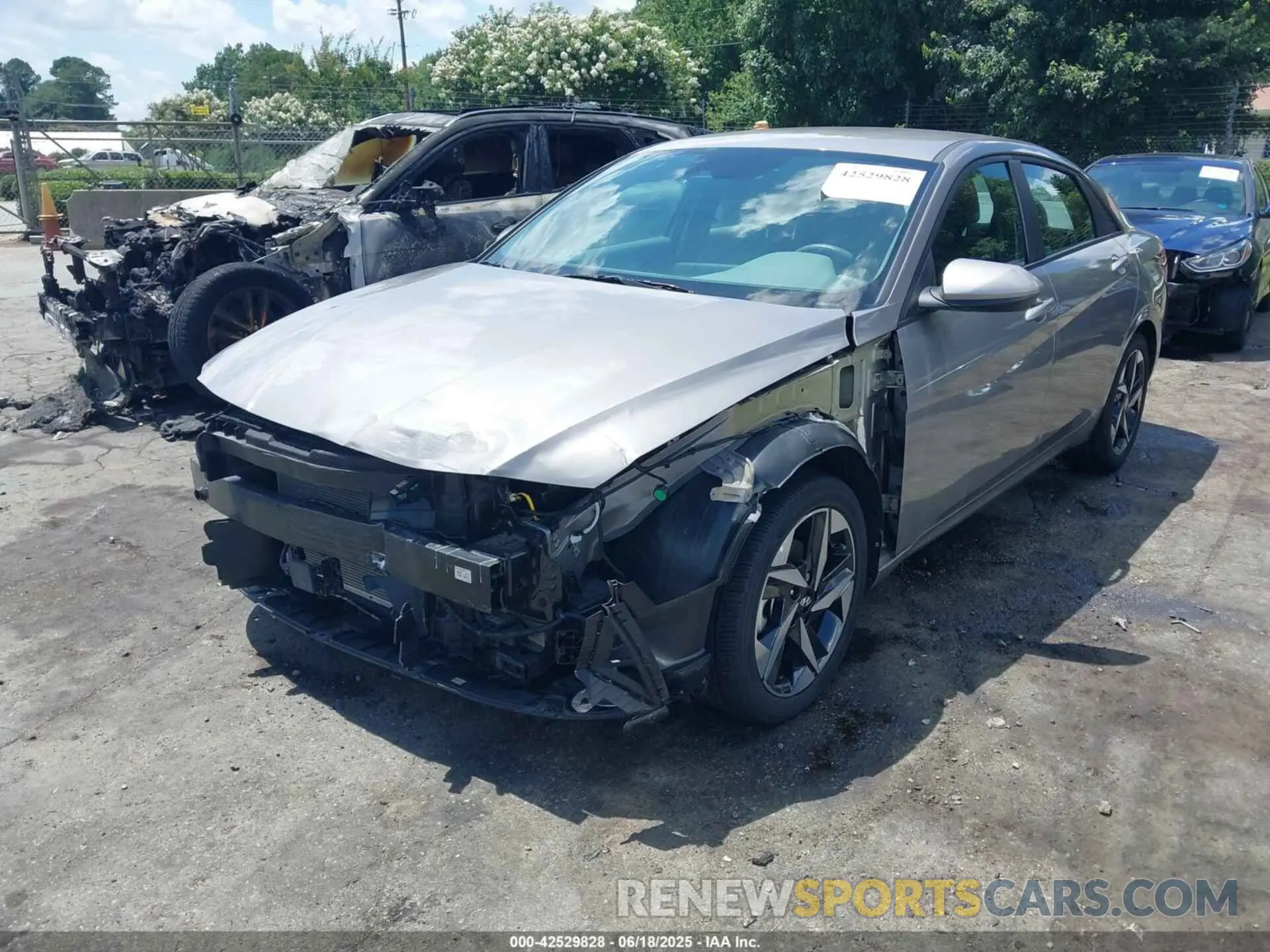 6 Photograph of a damaged car KMHLS4AG6PU592559 HYUNDAI ELANTRA 2023