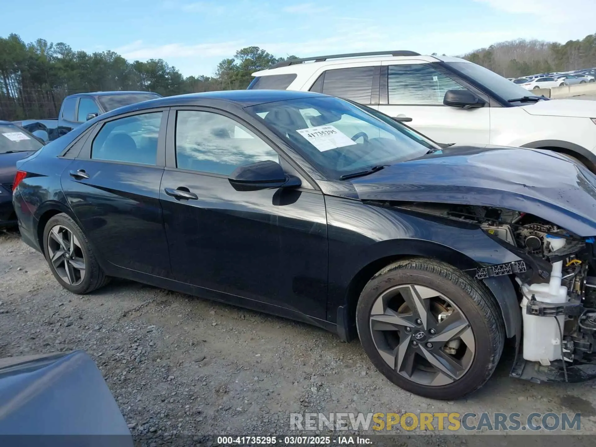 13 Photograph of a damaged car KMHLS4AG7PU408729 HYUNDAI ELANTRA 2023