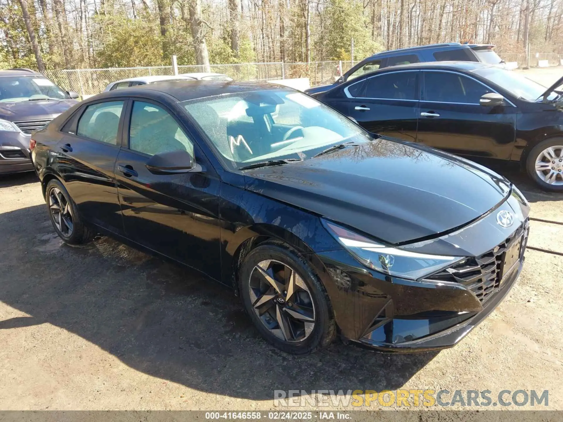 1 Photograph of a damaged car KMHLS4AG7PU430939 HYUNDAI ELANTRA 2023