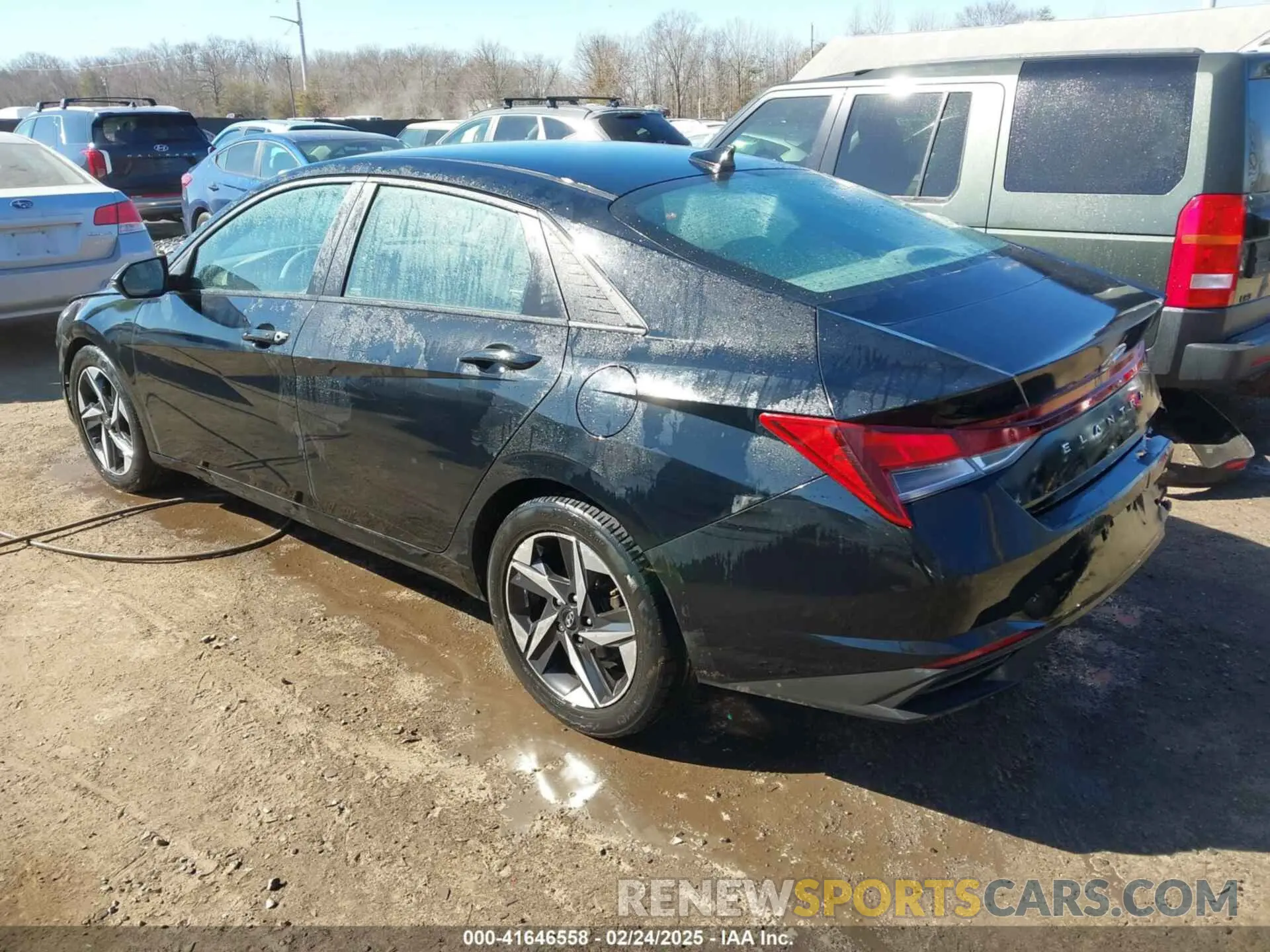 3 Photograph of a damaged car KMHLS4AG7PU430939 HYUNDAI ELANTRA 2023
