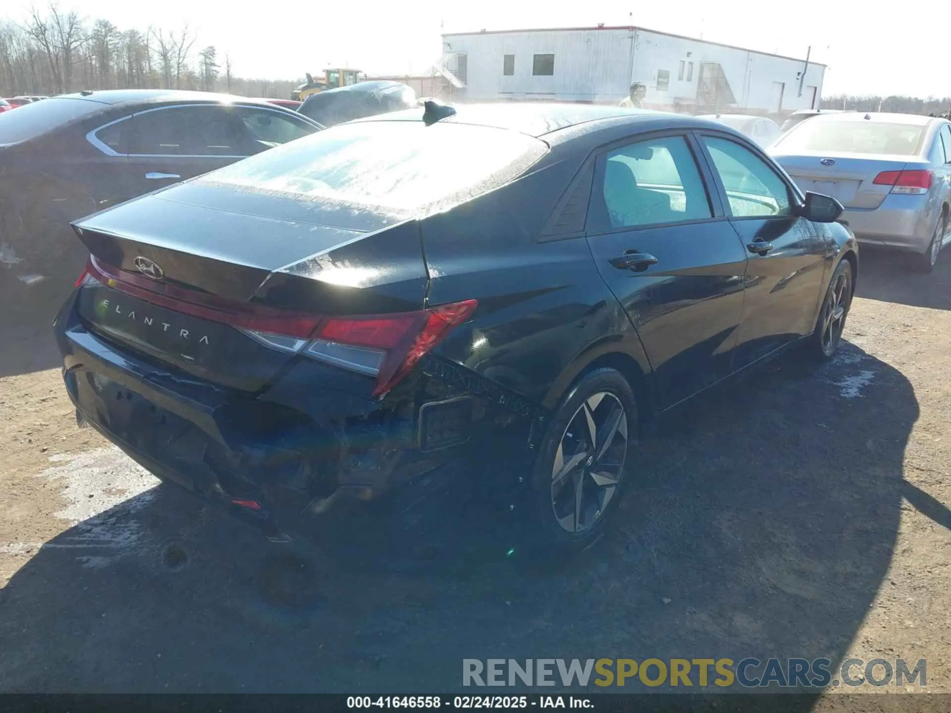 4 Photograph of a damaged car KMHLS4AG7PU430939 HYUNDAI ELANTRA 2023