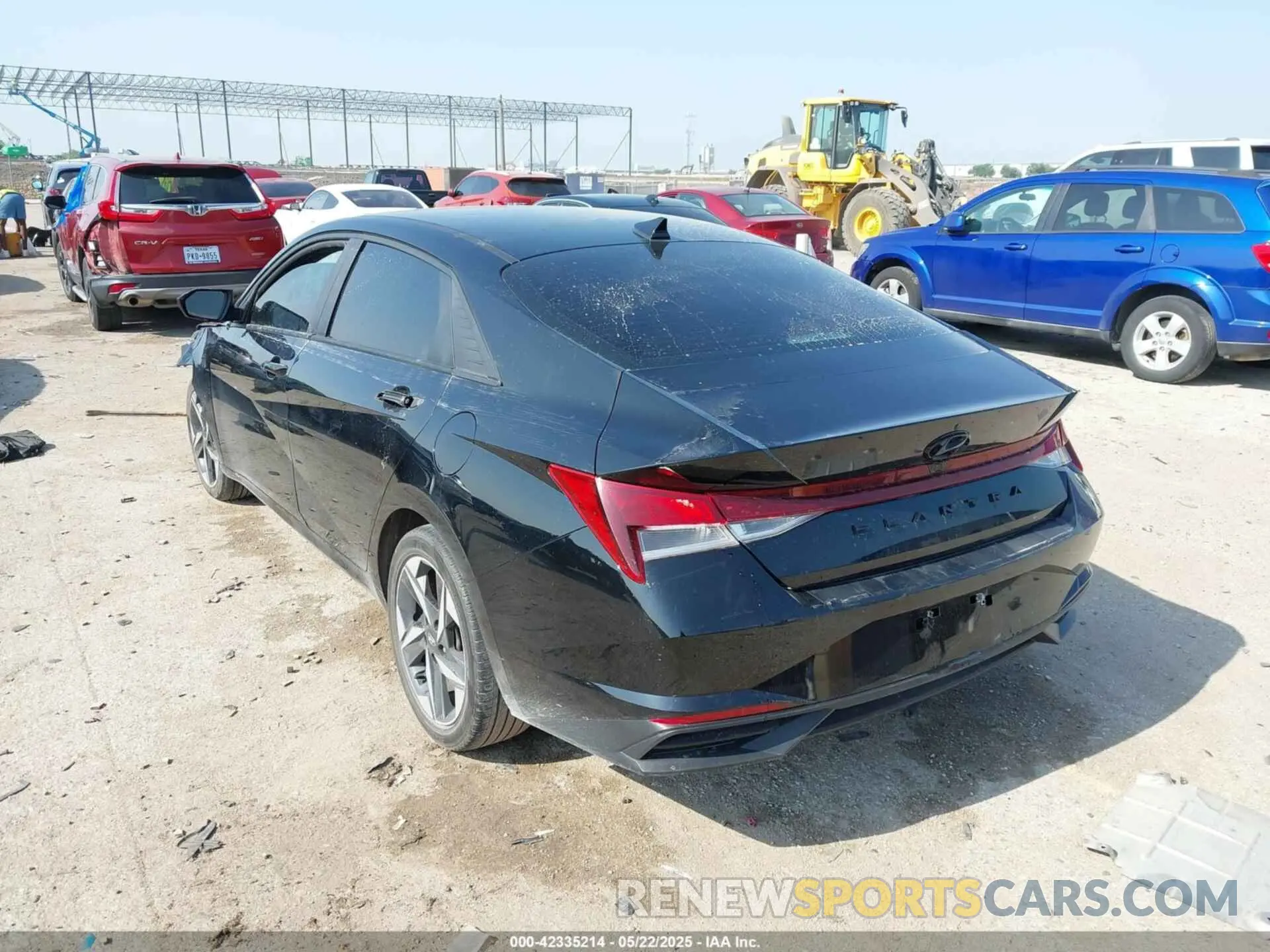 3 Photograph of a damaged car KMHLS4AG7PU436031 HYUNDAI ELANTRA 2023