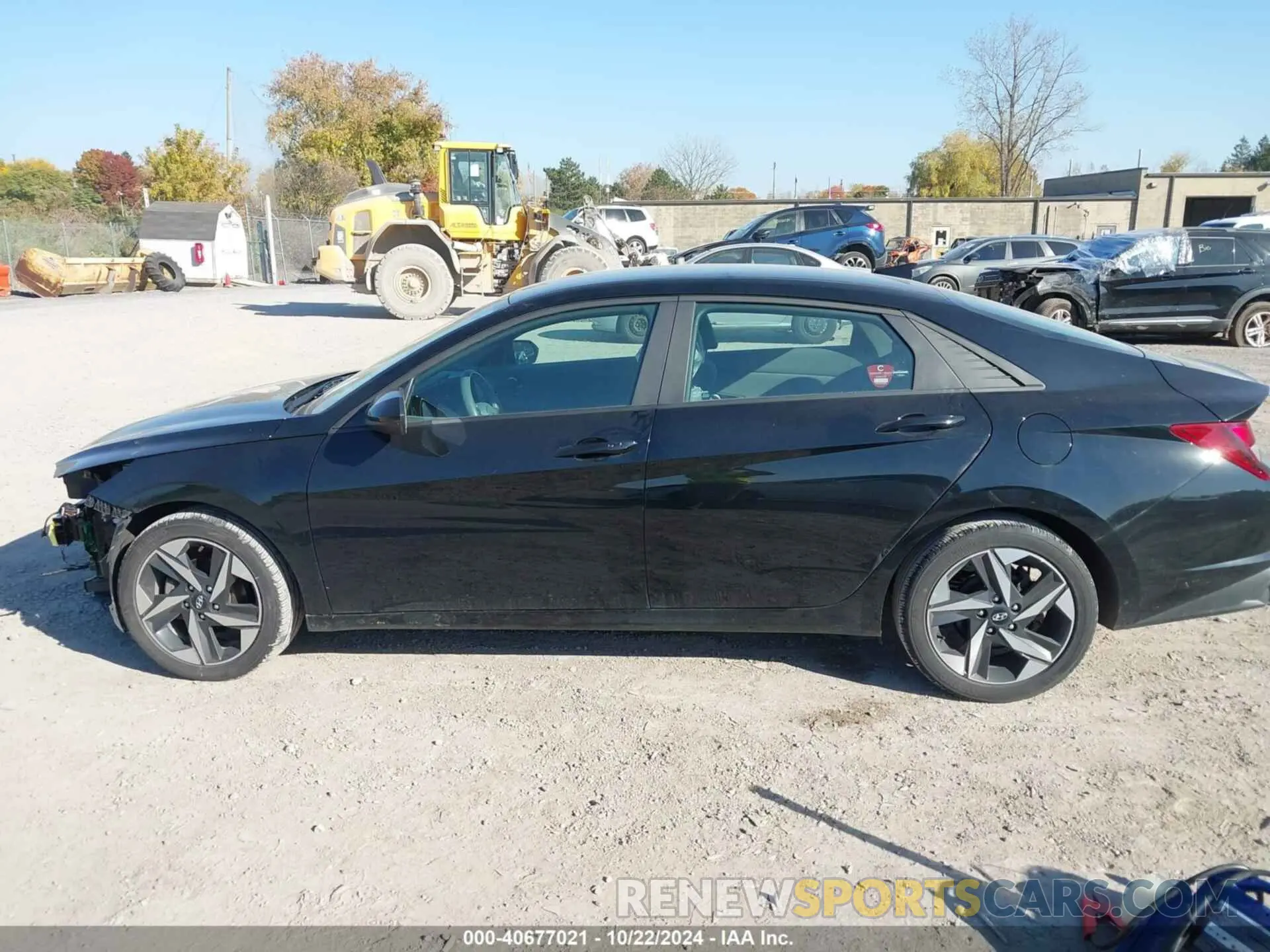 13 Photograph of a damaged car KMHLS4AG7PU458398 HYUNDAI ELANTRA 2023
