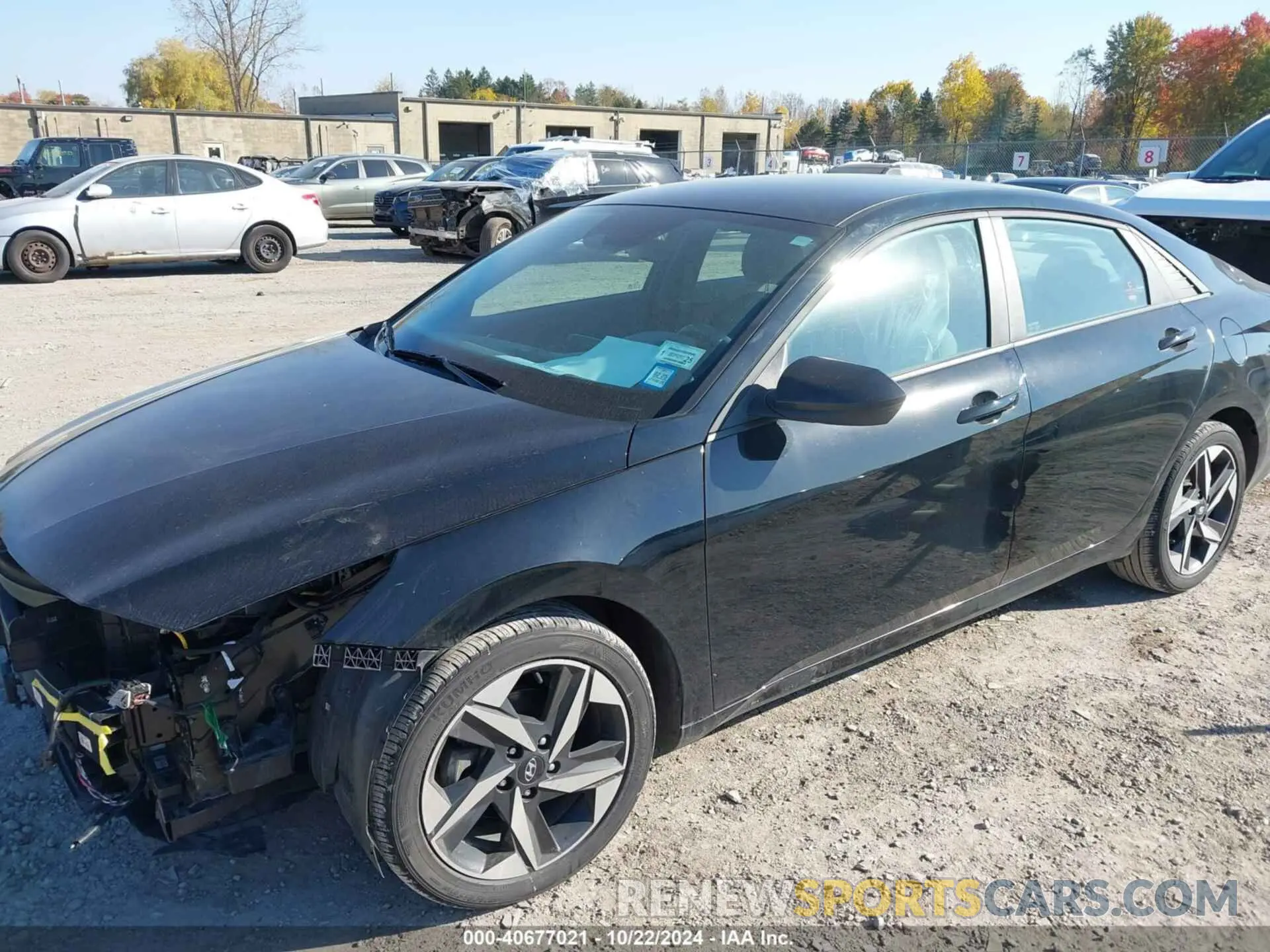 2 Photograph of a damaged car KMHLS4AG7PU458398 HYUNDAI ELANTRA 2023