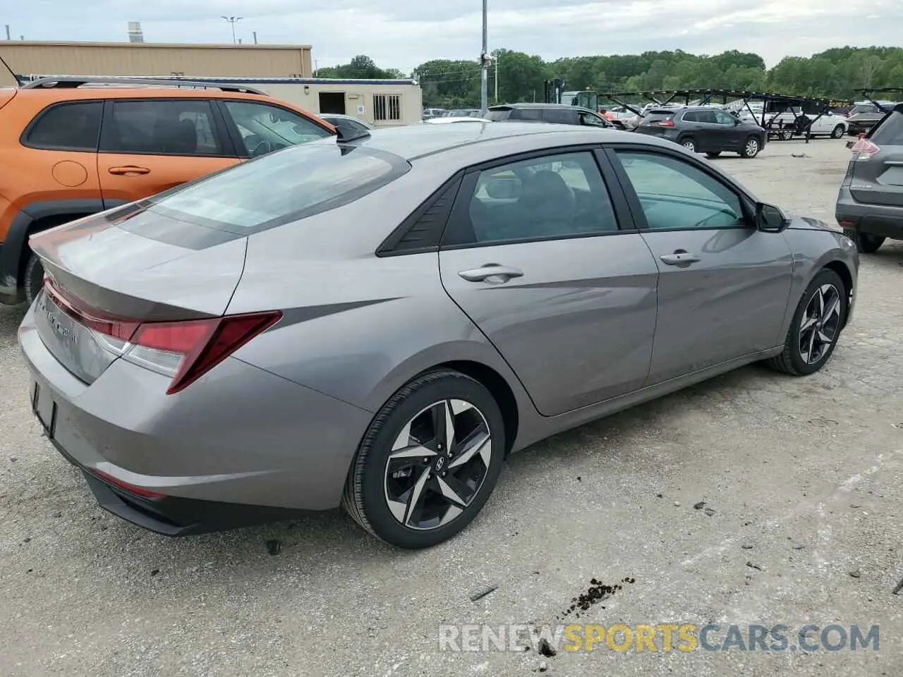 3 Photograph of a damaged car KMHLS4AG7PU500424 HYUNDAI ELANTRA 2023