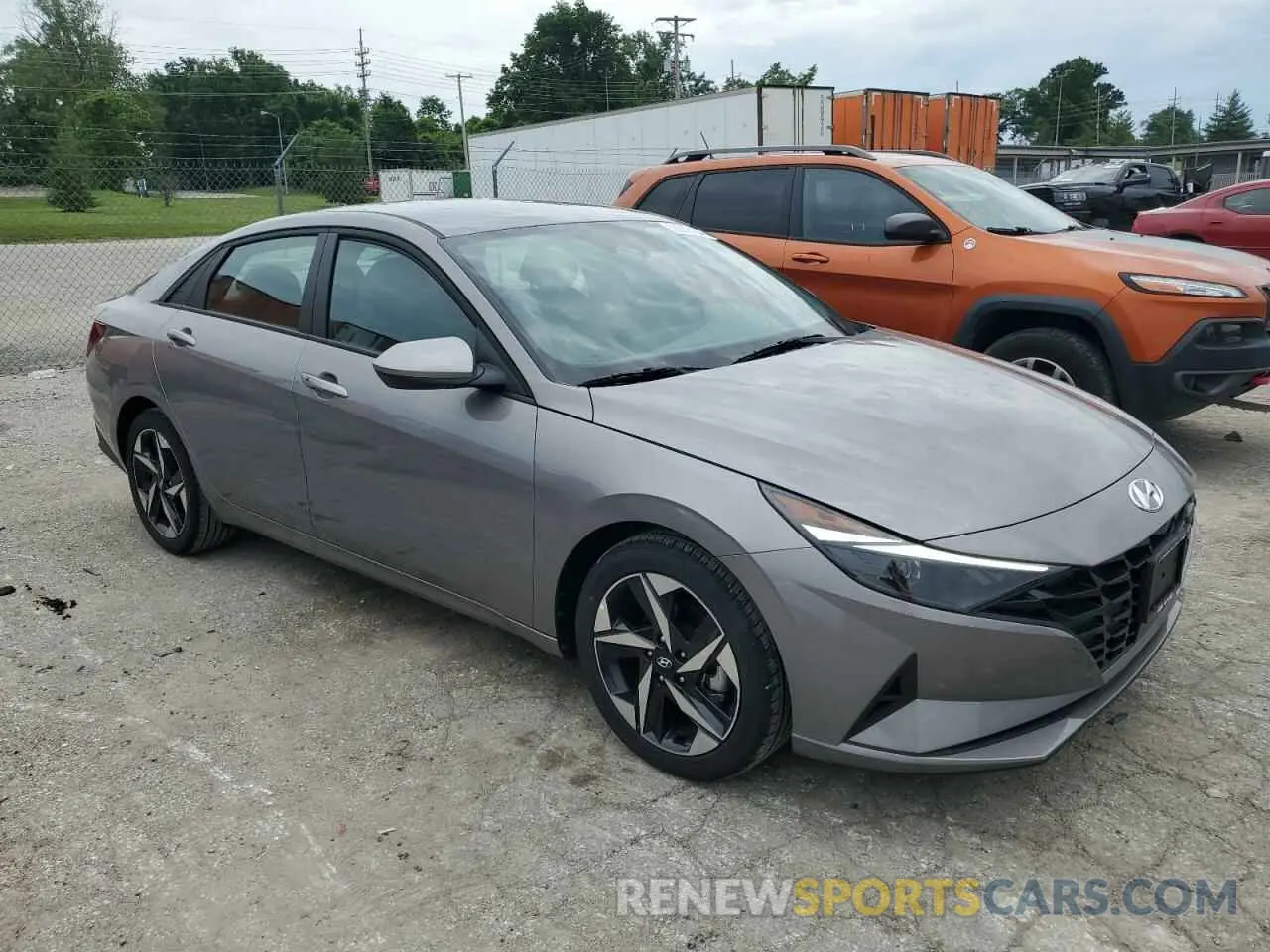 4 Photograph of a damaged car KMHLS4AG7PU500424 HYUNDAI ELANTRA 2023
