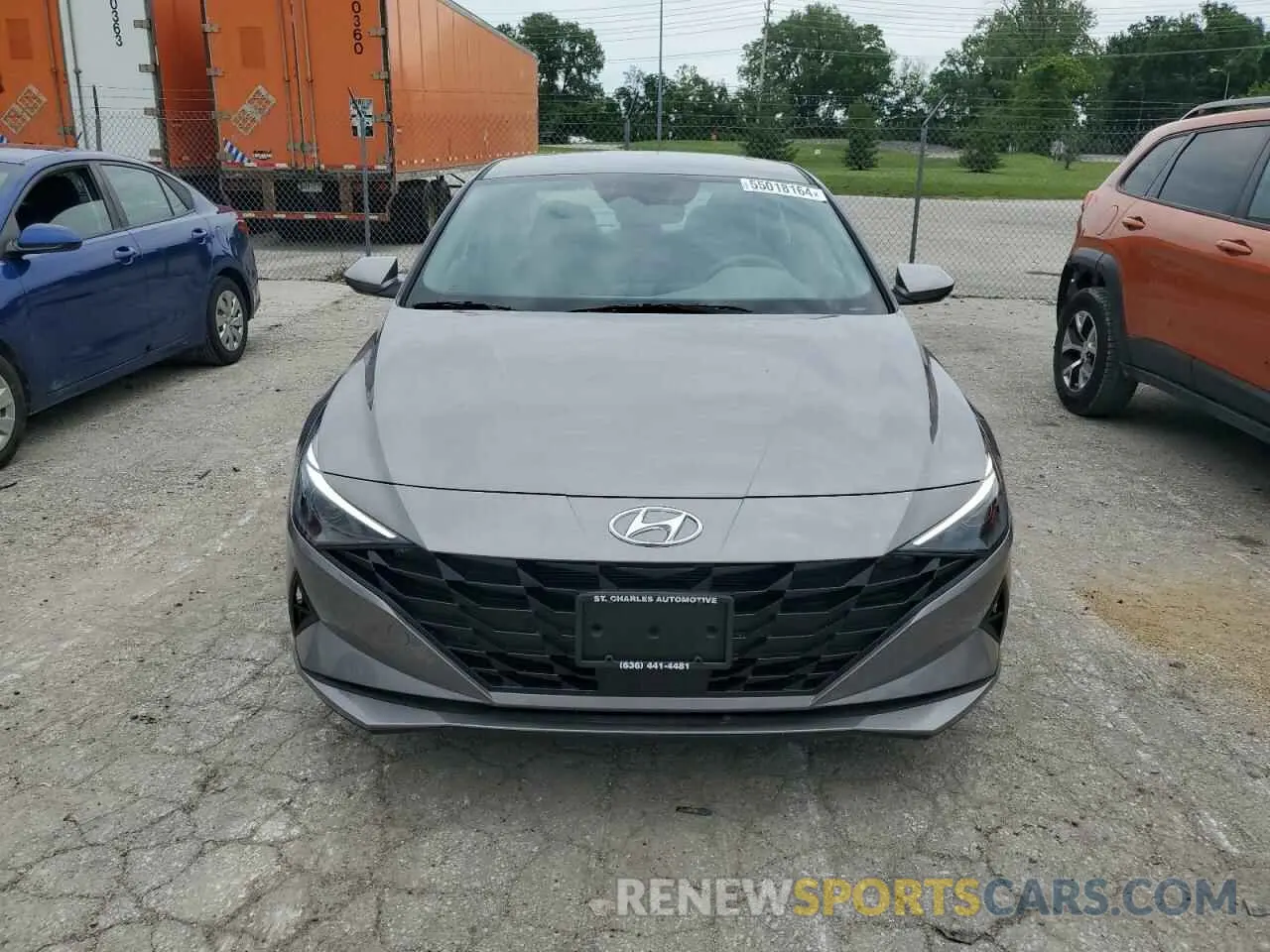 5 Photograph of a damaged car KMHLS4AG7PU500424 HYUNDAI ELANTRA 2023