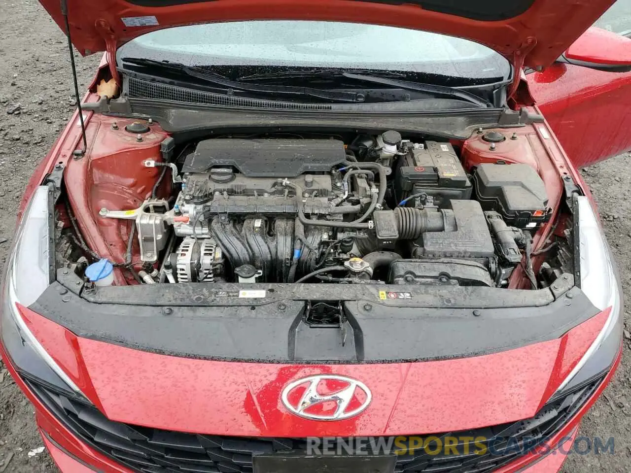 11 Photograph of a damaged car KMHLS4AG7PU501895 HYUNDAI ELANTRA 2023